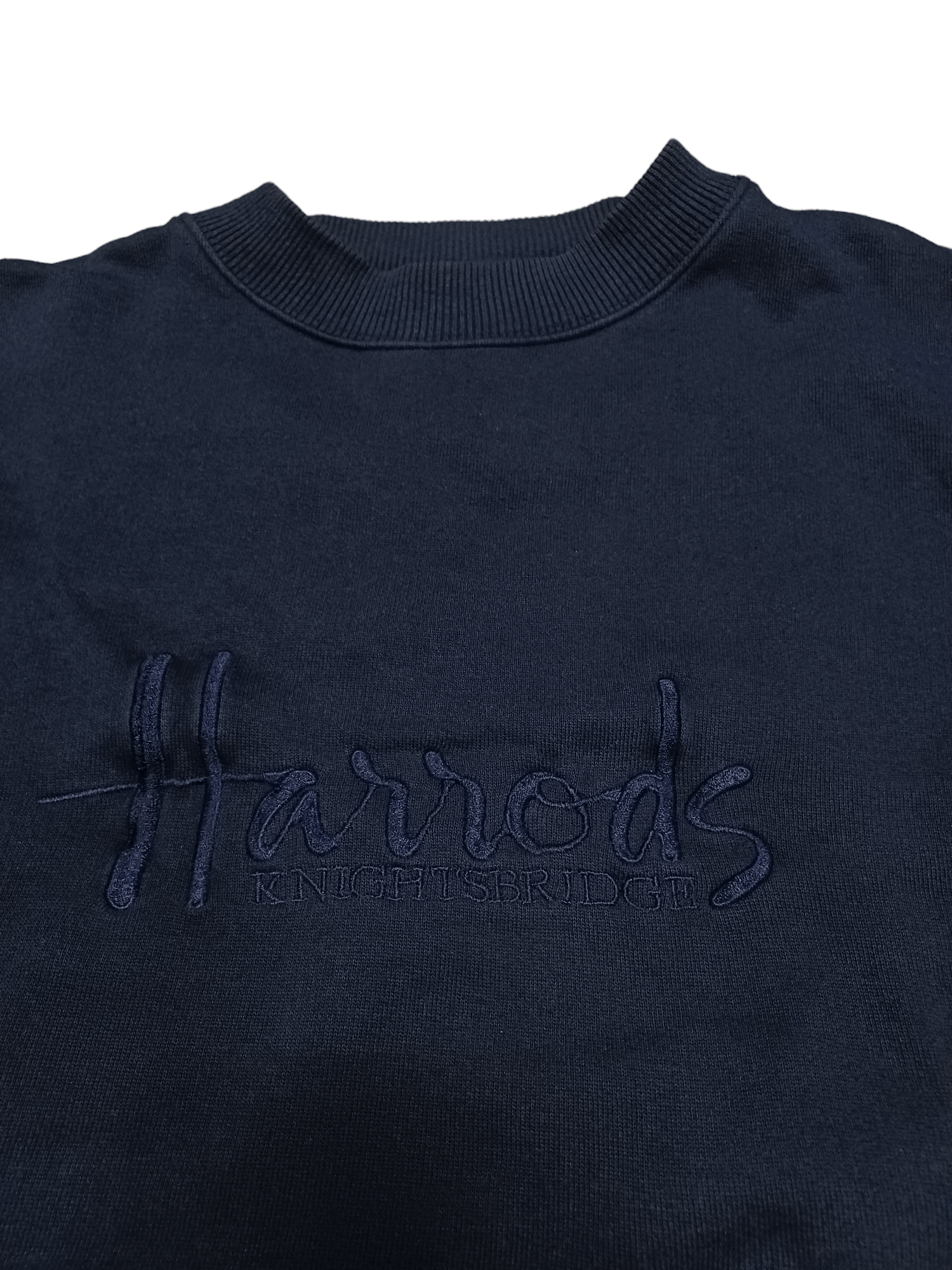 Harrods HARRODS KNITSBRIDGE VINTAGE LUXURY SHOP LONDON SWEATSHIRT Size US XL / EU 56 / 4 - 3 Thumbnail