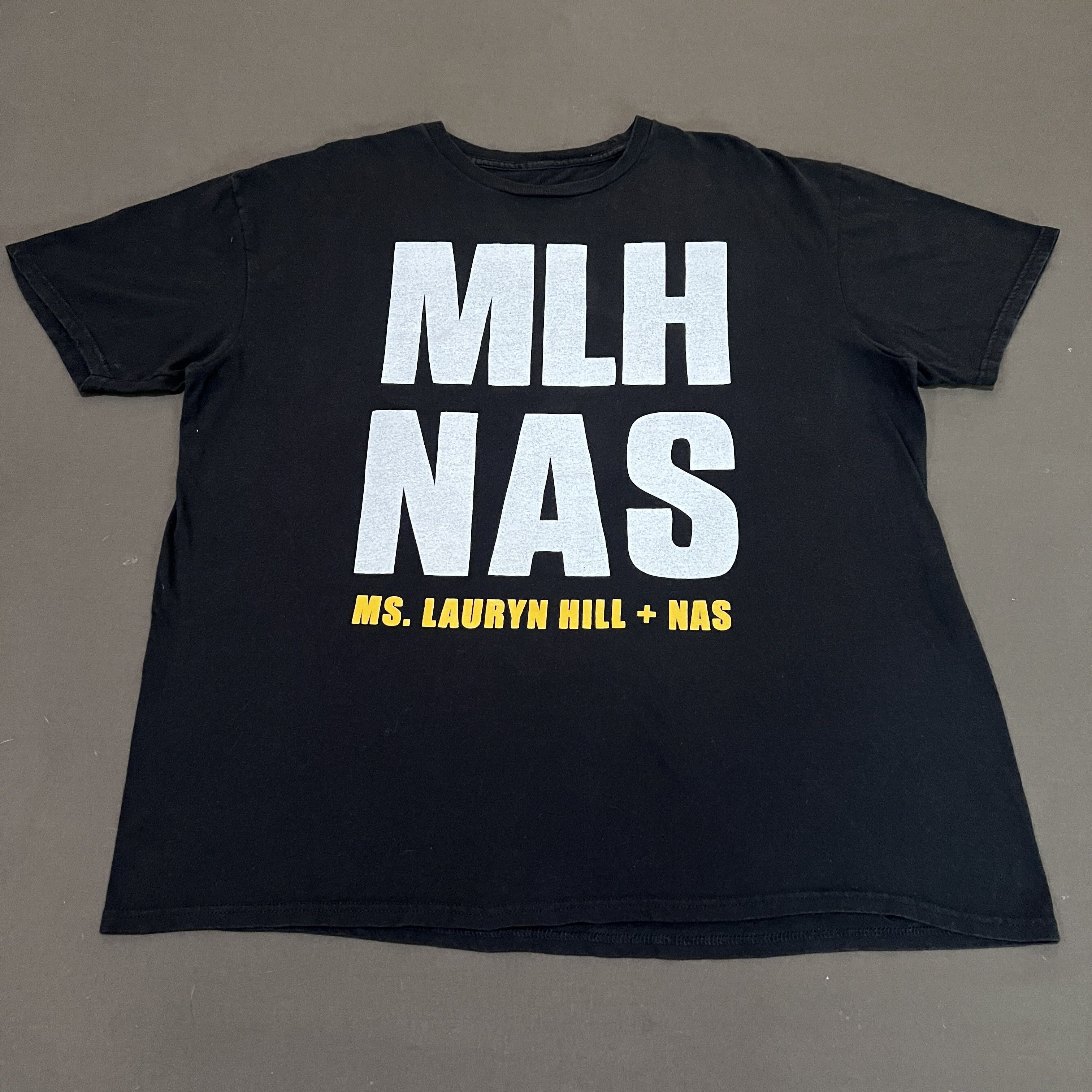 Band Tees MLH LAURYN HILL & NAS Concert Promo Tee XL Size US XL / EU 56 / 4 - 6 Thumbnail