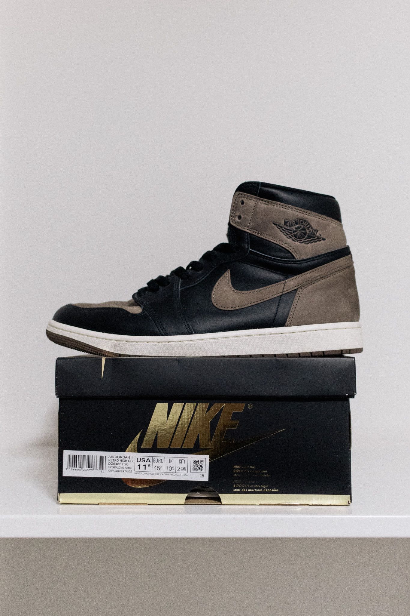 Nike Jordan 1 Palomino Size US 11.5 / EU 44-45 - 1 Thumbnail