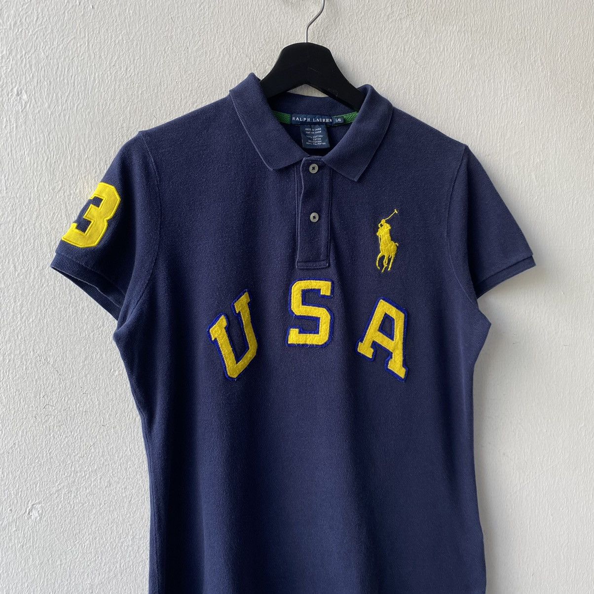 Polo Ralph Lauren × Rugby Ralph Lauren × Vintage Polo Ralph Lauren USA Chief keef Style Size US L / EU 52-54 / 3 - 4 Thumbnail