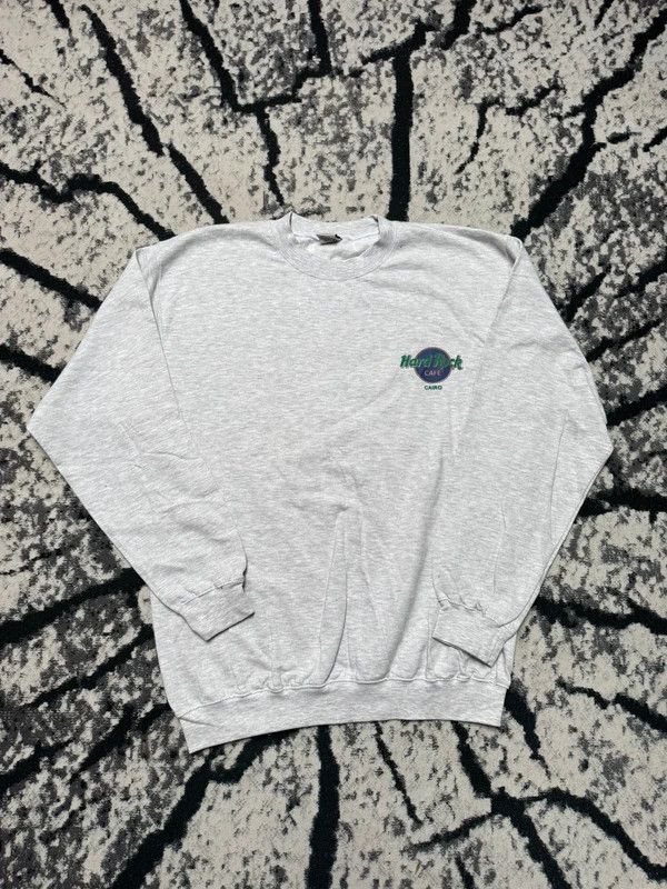 Hard Rock Cafe Vintage Hard Rock Cafe Cairo crewneck sweatshirt L gray Size US L / EU 52-54 / 3 - 1 Thumbnail