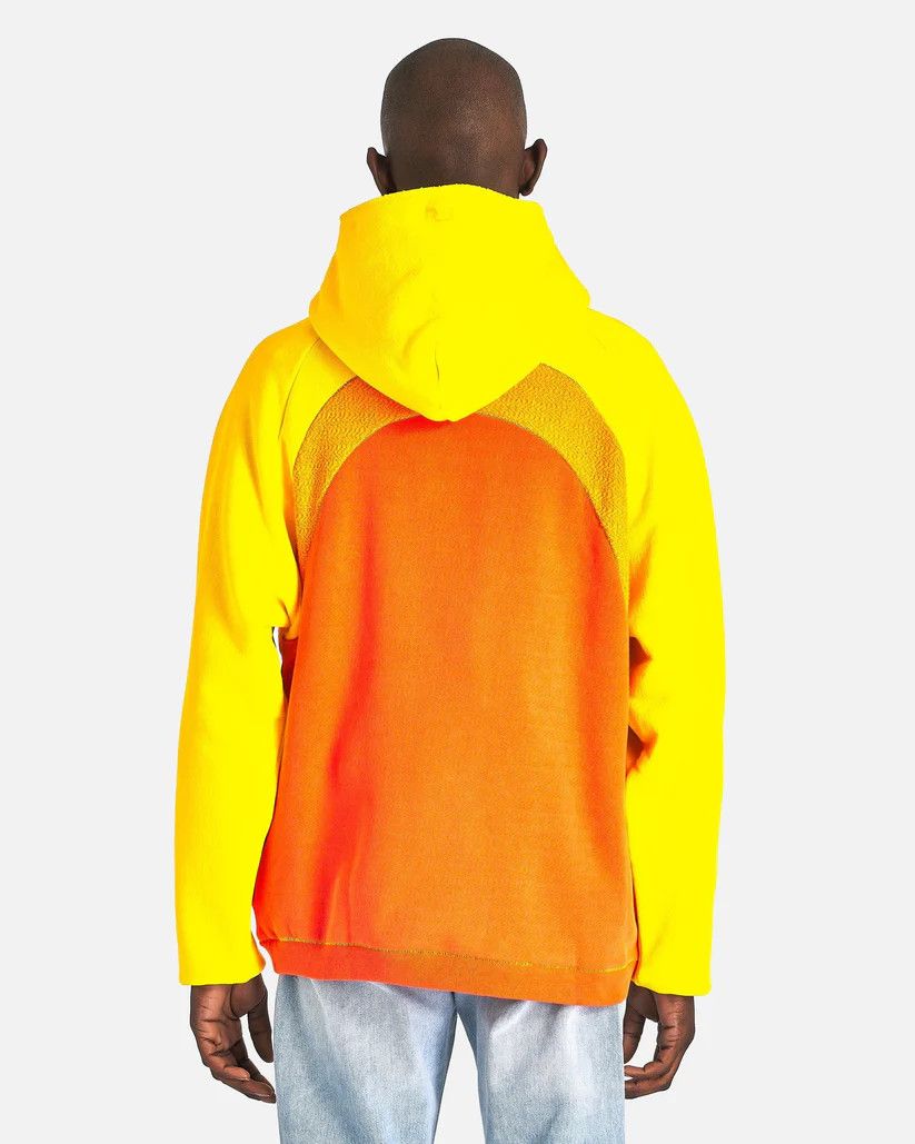 ERL o1s1v1r1oon0925 Rainbow Knit Hoodie in Orange Size US XXL / EU 58 / 5 - 3 Thumbnail