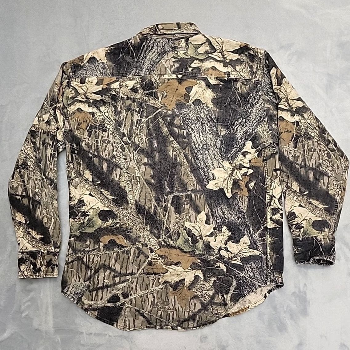 Vintage VINTAGE Cabela's Camouflage Shirt Mens M Brushed Twill Flannel Mossy Oak Break Up Shirt Mens M Brown Camouflage Pattern Button-Up Casual Outdoor USA Size US M / EU 48-50 / 2 - 6 Thumbnail