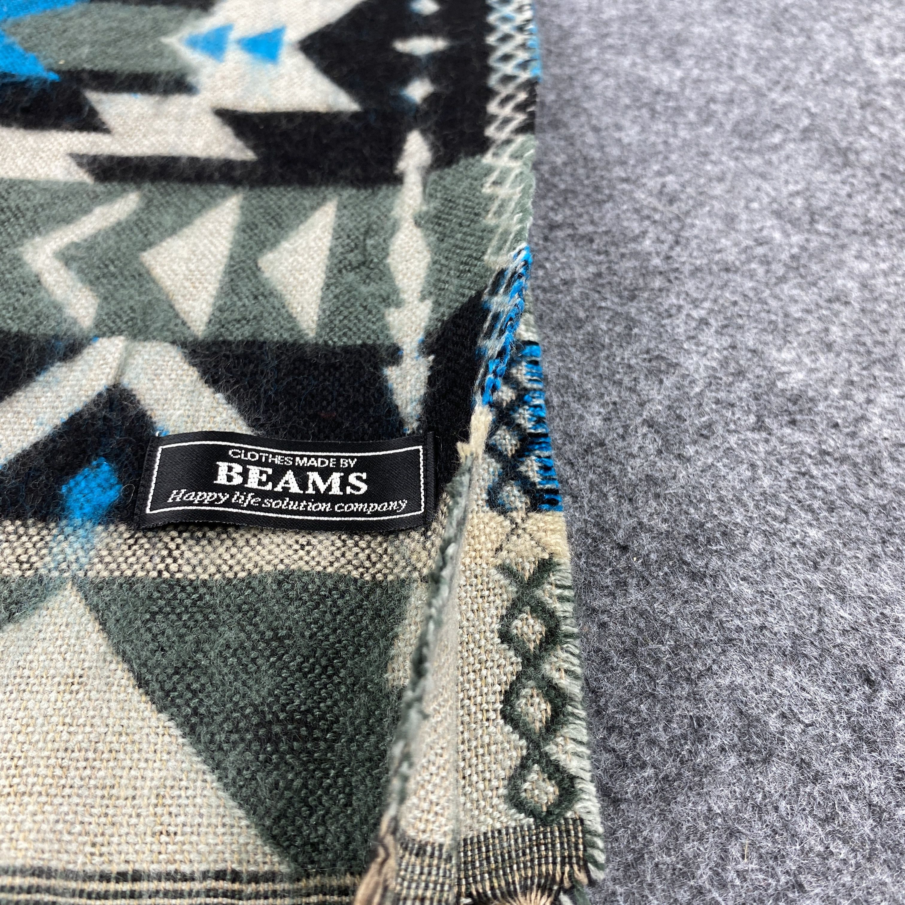 Beams Plus × Vintage Beams Plus Scarf # Muffler # Neckwear # D682 Size ONE SIZE - 4 Thumbnail