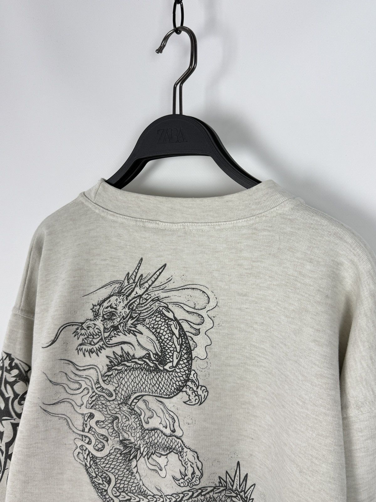 Vintage 1990s Vintage Wild Side Raver Tribal Dragon Sweatshirt L Size US L / EU 52-54 / 3 - 10 Thumbnail