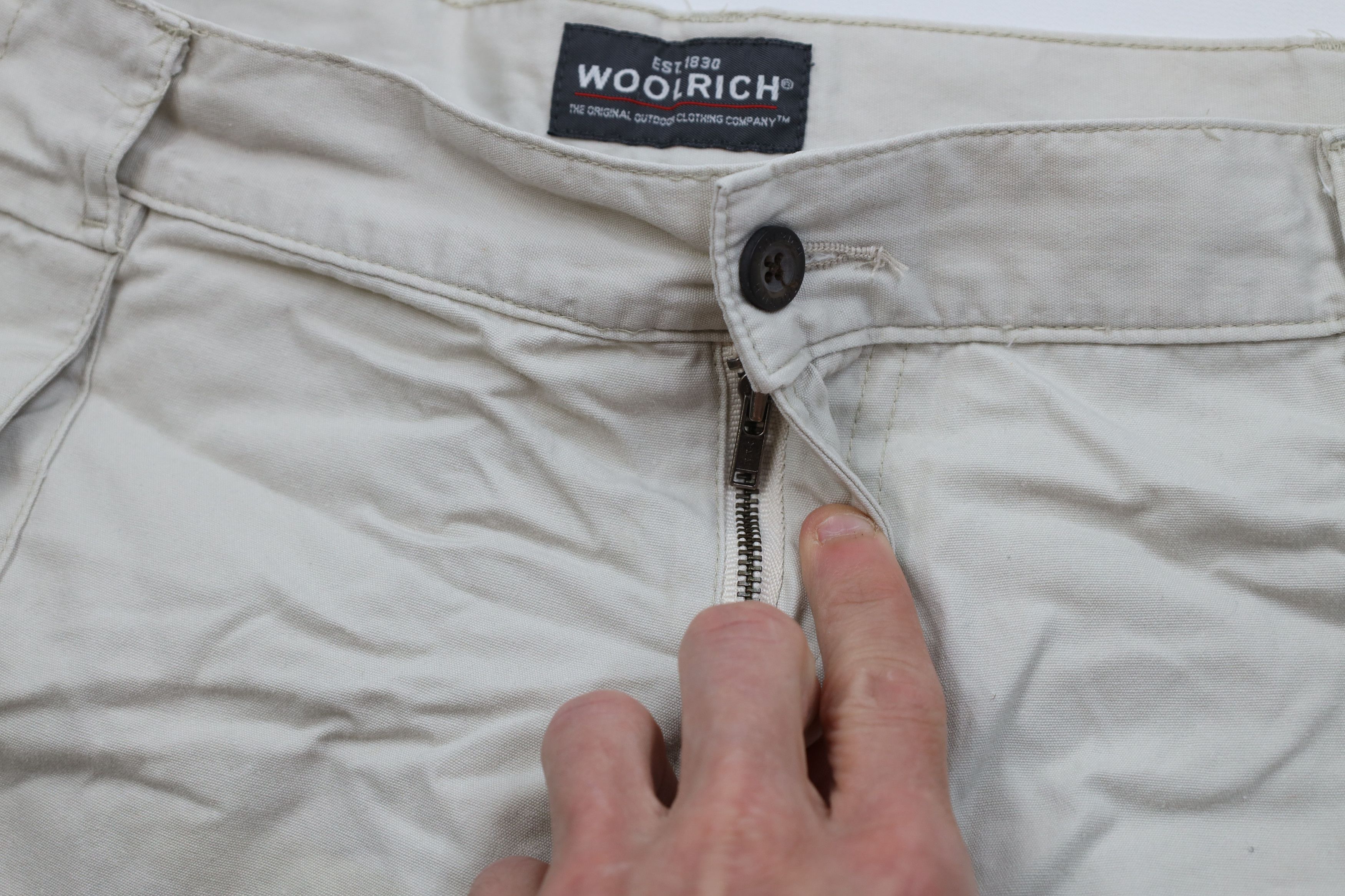 Woolrich Woolen Mills Vintage 90s Woolrich Above Knee Hiking Trekking Cargo Shorts Size US 42 / EU 58 - 6 Thumbnail