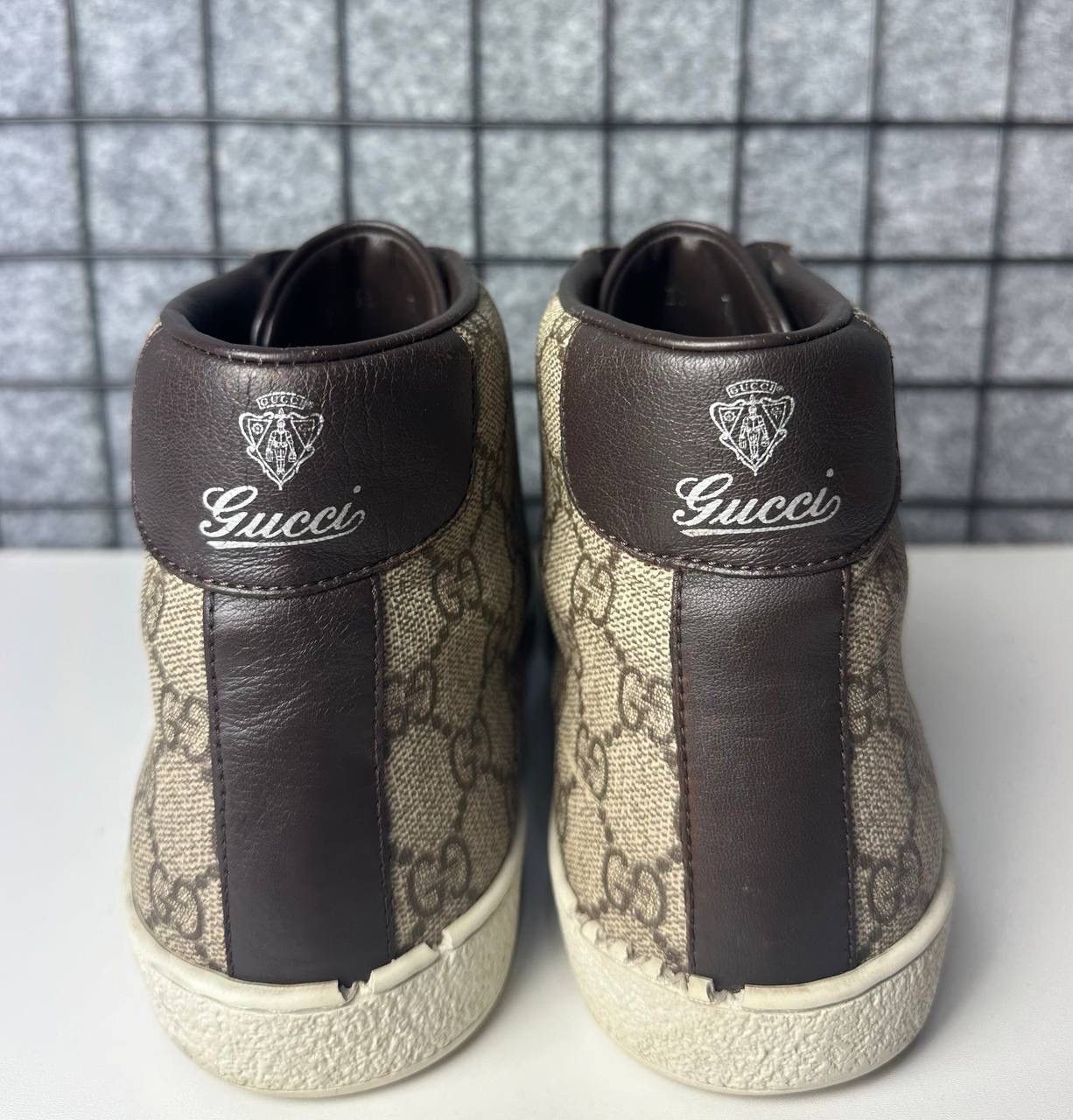 Gucci Gucci Brooklyn GG High Monogram Sneakers US7 Size US 8 / EU 41 - 7 Thumbnail
