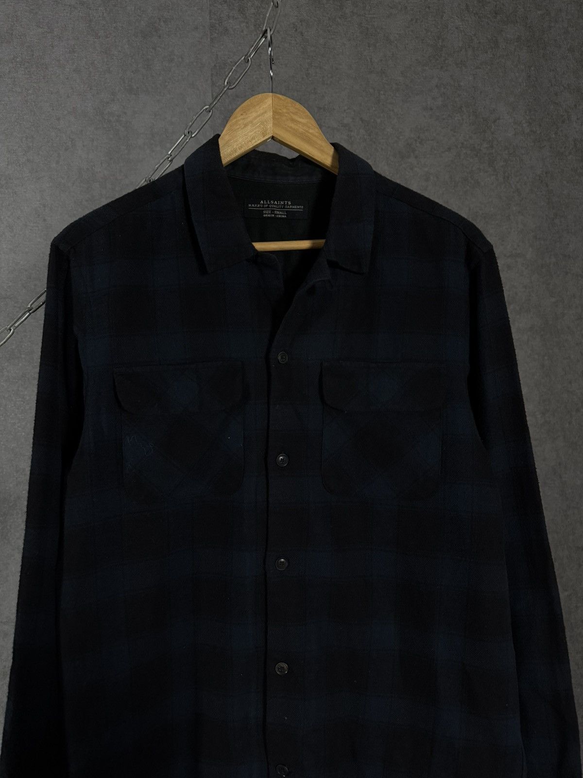 Allsaints Allsaints designer flannel shirt Size US S / EU 44-46 / 1 - 3 Thumbnail