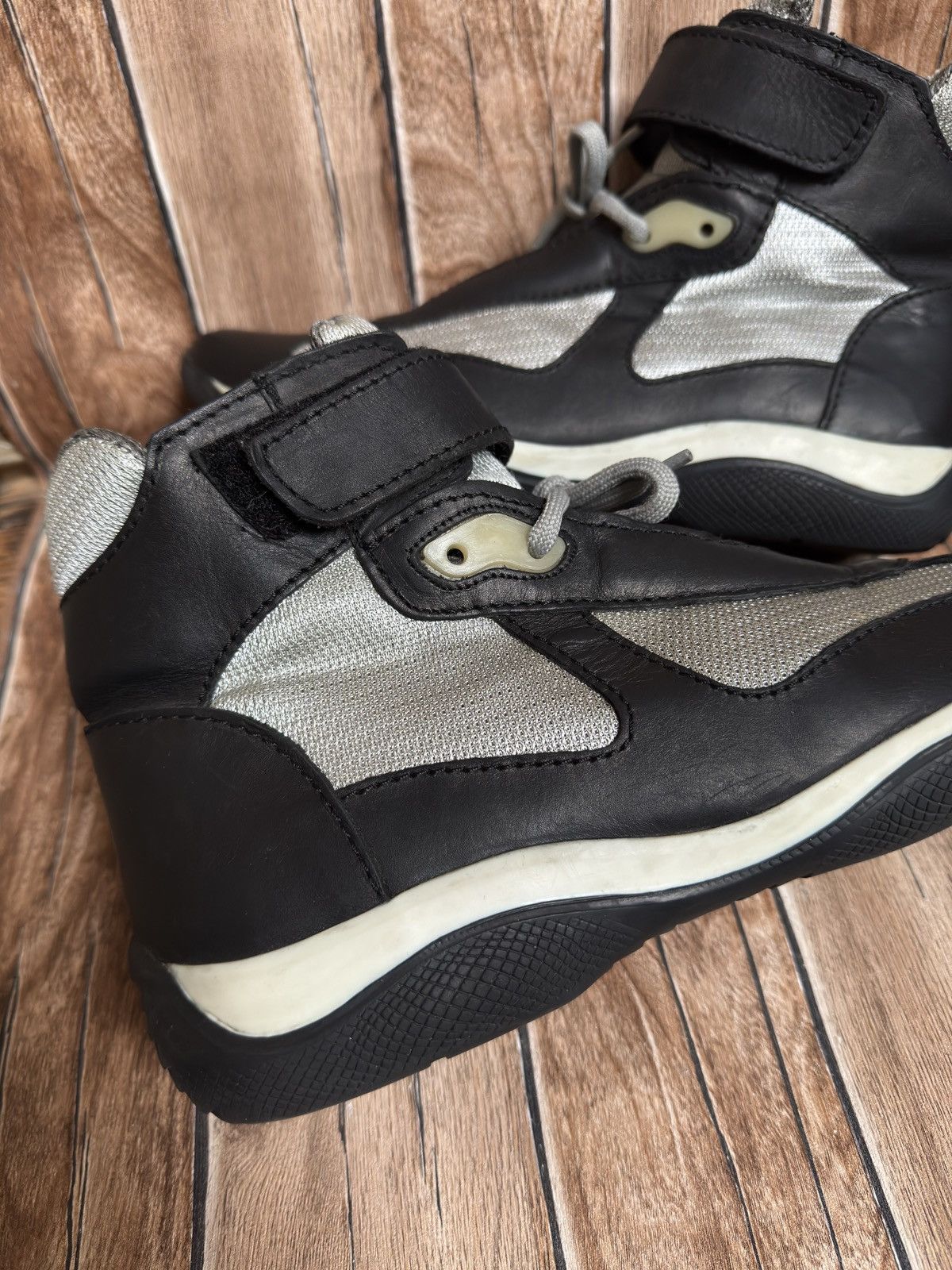 Prada America cup trainers black/grey Size US 11 / EU 44 - 6 Thumbnail