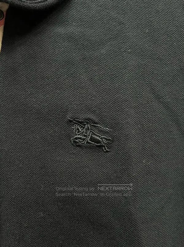 Burberry Burberry Black Cotton Short Sleeve Polo Shirt. Size M / US 6-8 / IT 42-44 - 5 Thumbnail