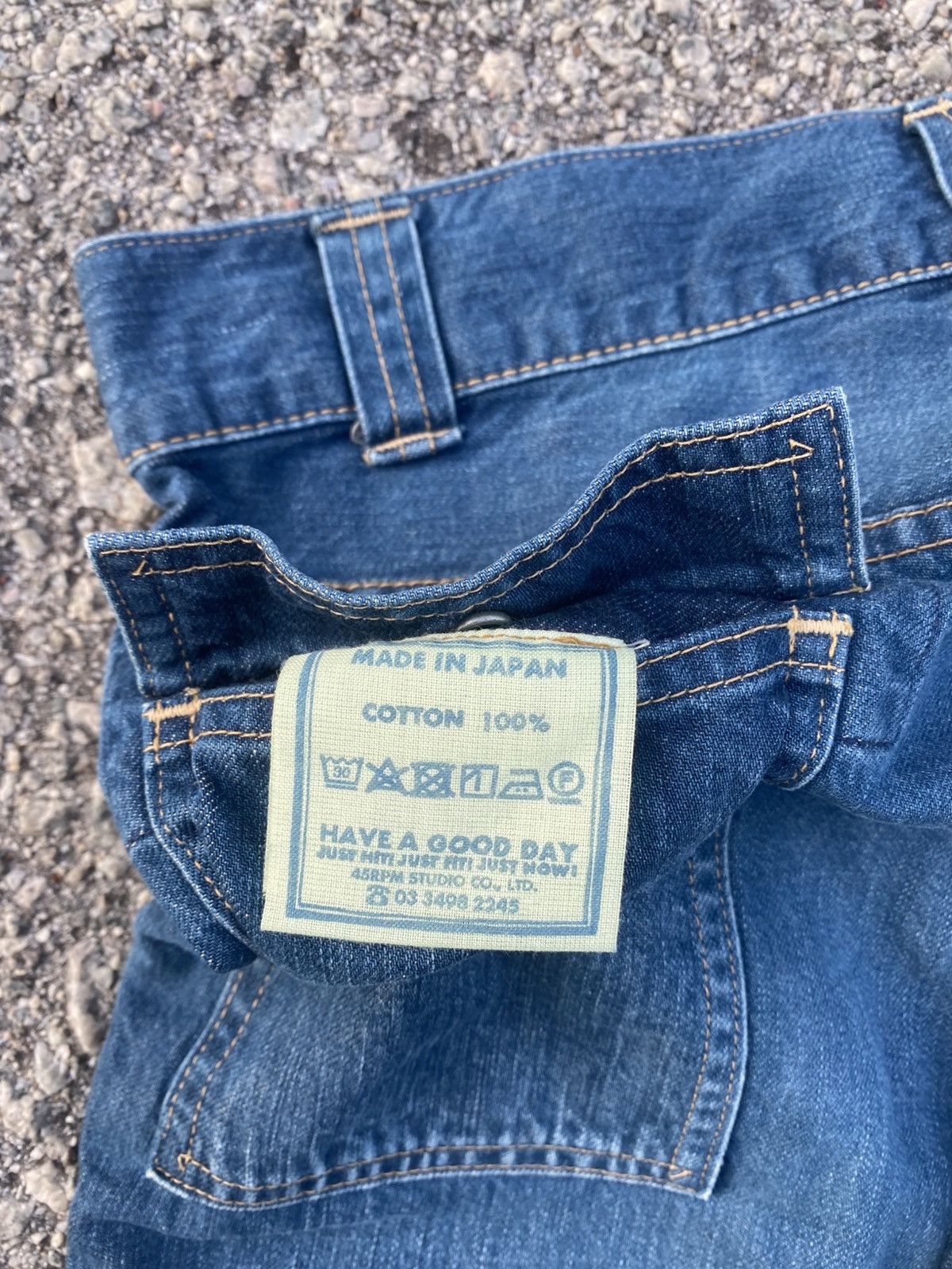 45rpm 45rpm Organic Denim Bushpant Size US 30 / EU 46 - 9 Thumbnail