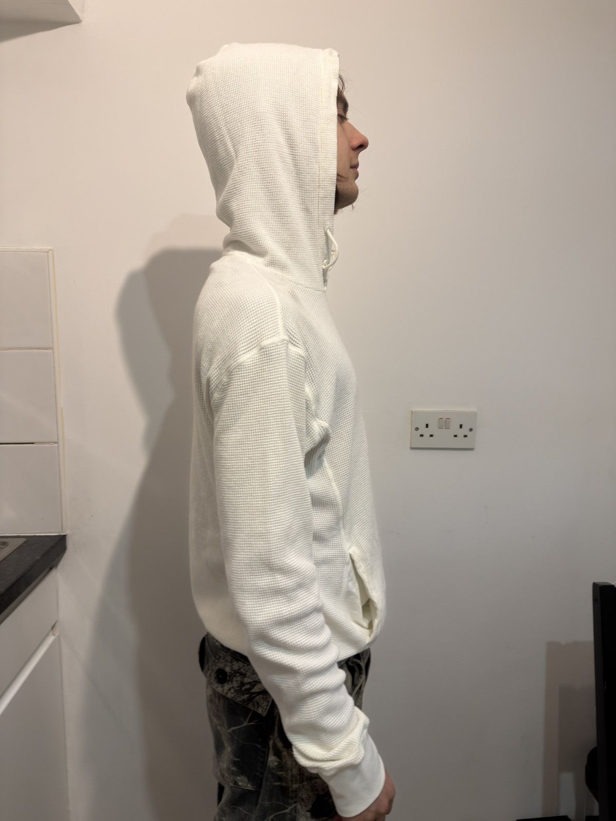 Stone Island Stone Island White Hoodie Medium Size US M / EU 48-50 / 2 - 10 Thumbnail