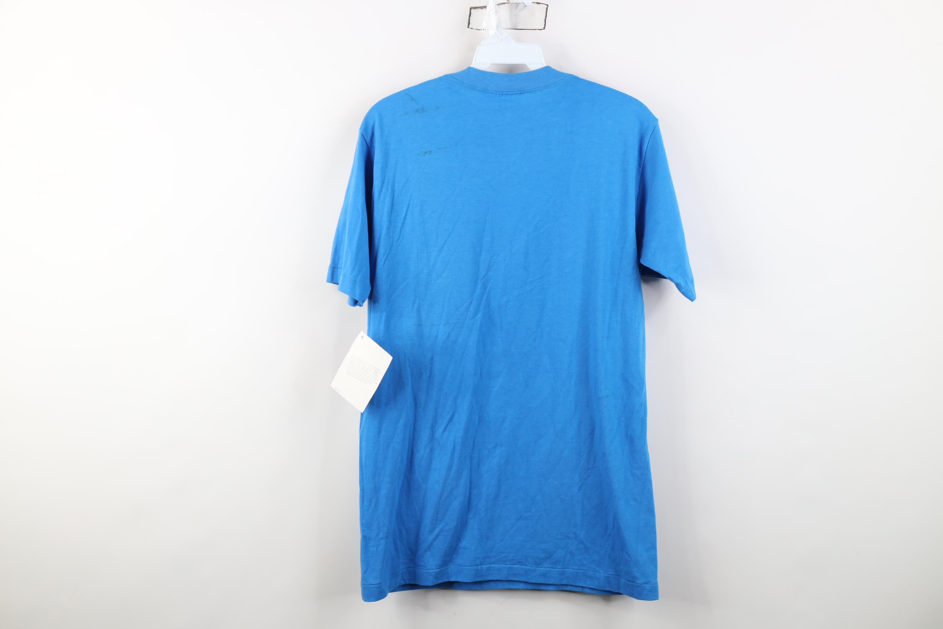 Adidas Deadstock Vintage 80s Adidas Olympics Sunburst T-Shirt USA Size US M / EU 48-50 / 2 - 17 Thumbnail