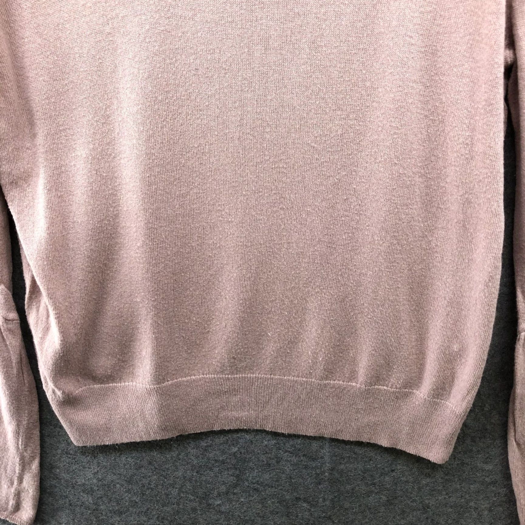 Vintage VINTAGE Leith Bell Sleeve Sweater Womens S Blush Pink Wool Blend Crewneck Knit Size S / US 4 / IT 40 - 4 Thumbnail