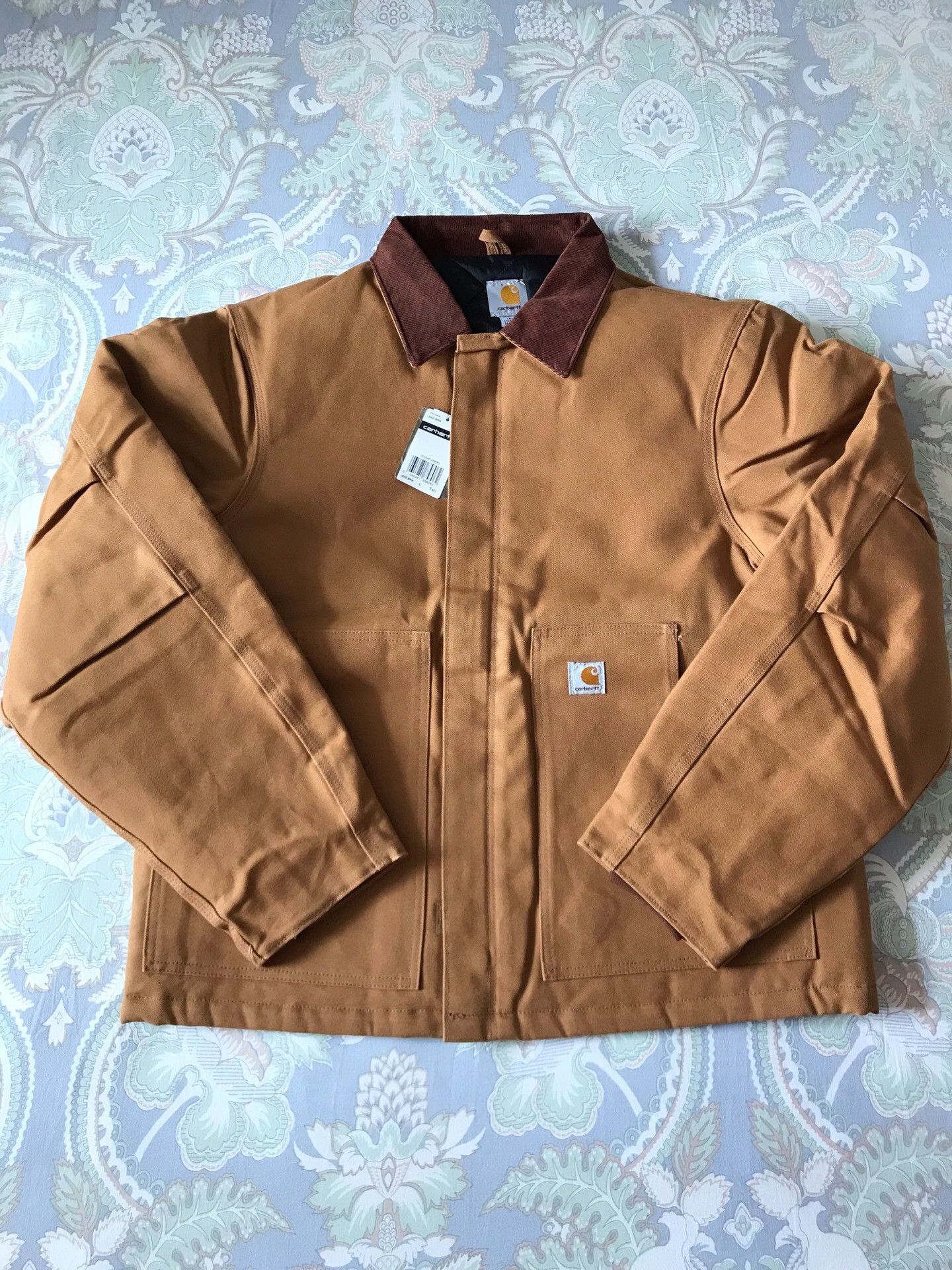Carhartt Carhartt J002 Brown Canvas Work Jacket Size US L / EU 52-54 / 3 - 1 Thumbnail