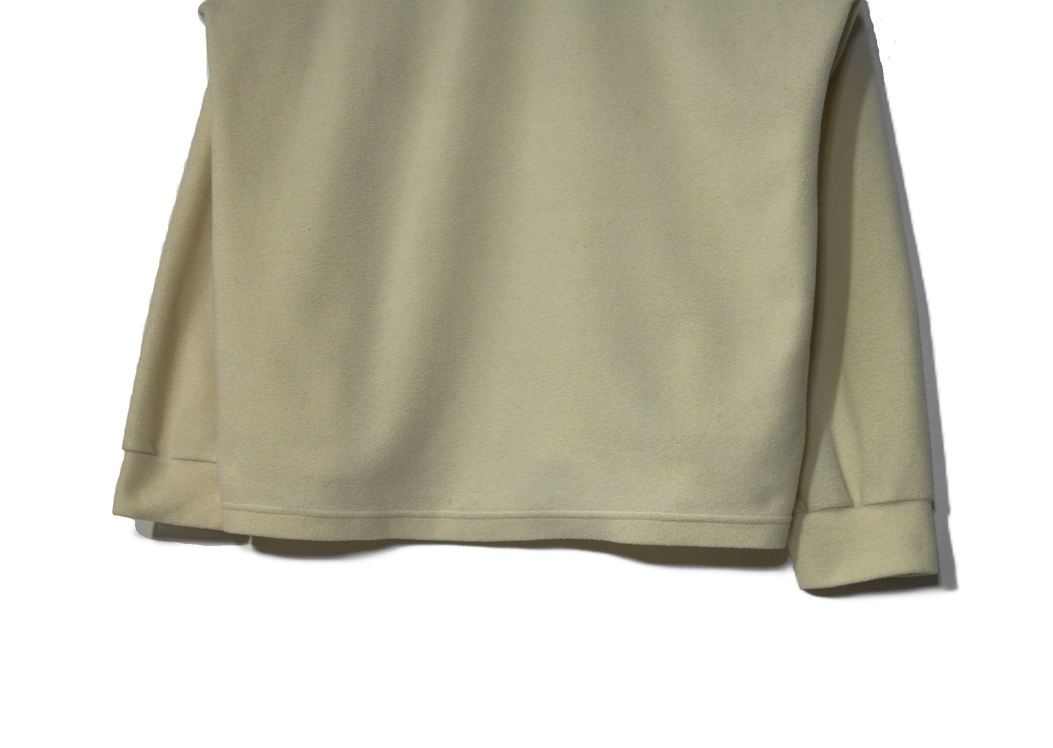 Conte of Florence Conte Of Florence 1/4 Zip Fleece Pullover Mens Size XL Cream Size US XL / EU 56 / 4 - 3 Thumbnail