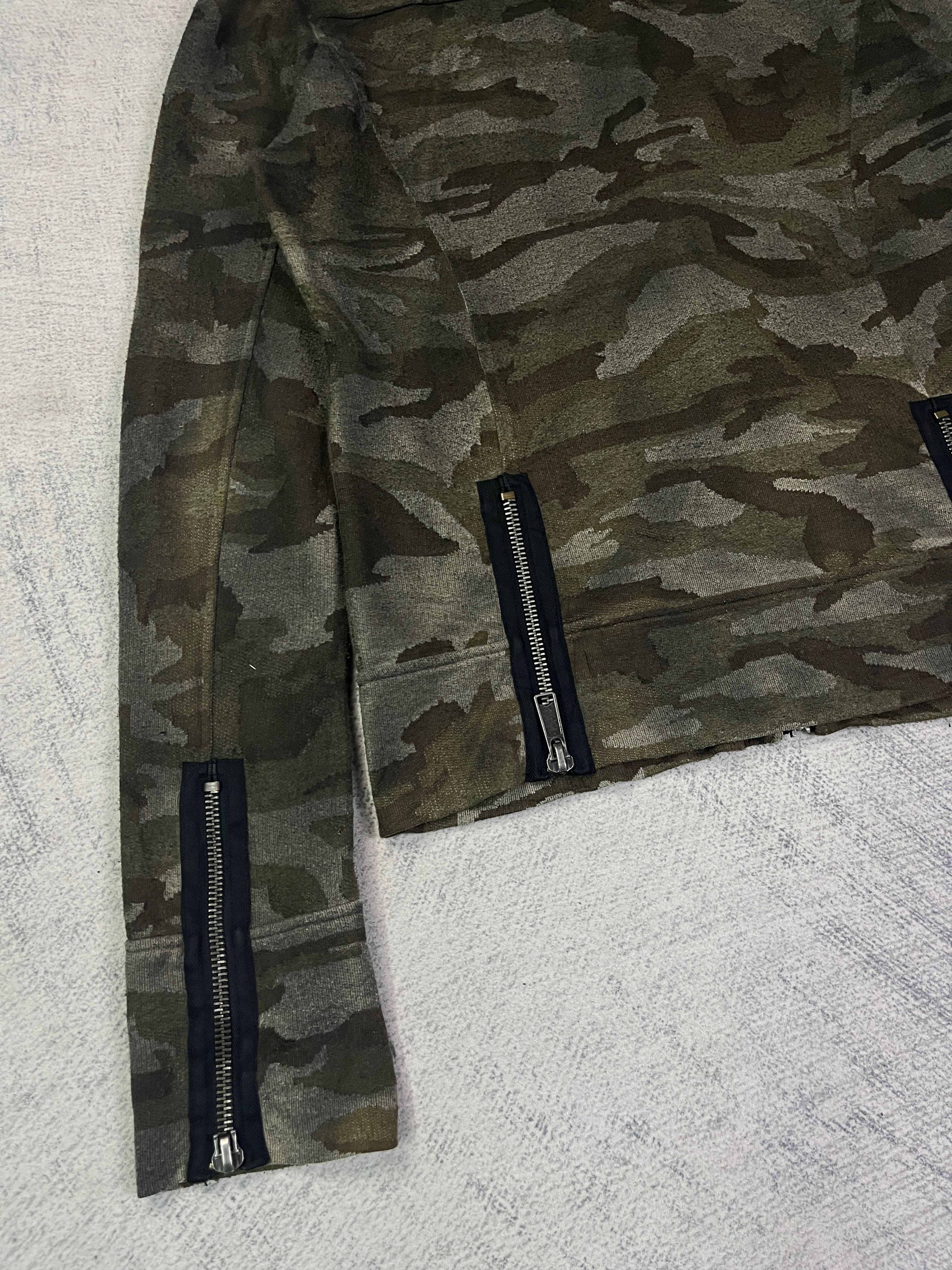 BUFFALO BOBS Buffalo Bobs Camo Military Style Zip Up Hoodie Size US M / EU 48-50 / 2 - 7 Thumbnail