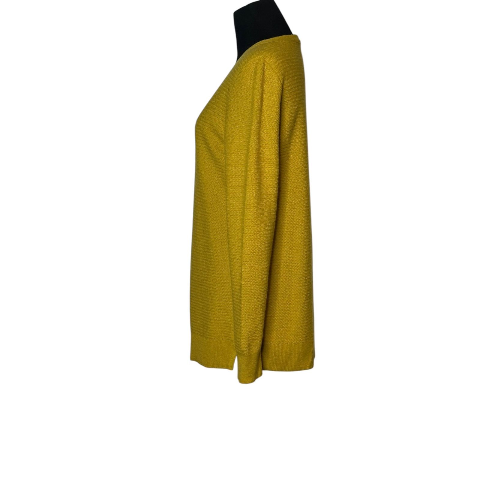 Gap Gap yellow long sleeves sweater v neck size Small Size S / US 4 / IT 40 - 9 Thumbnail