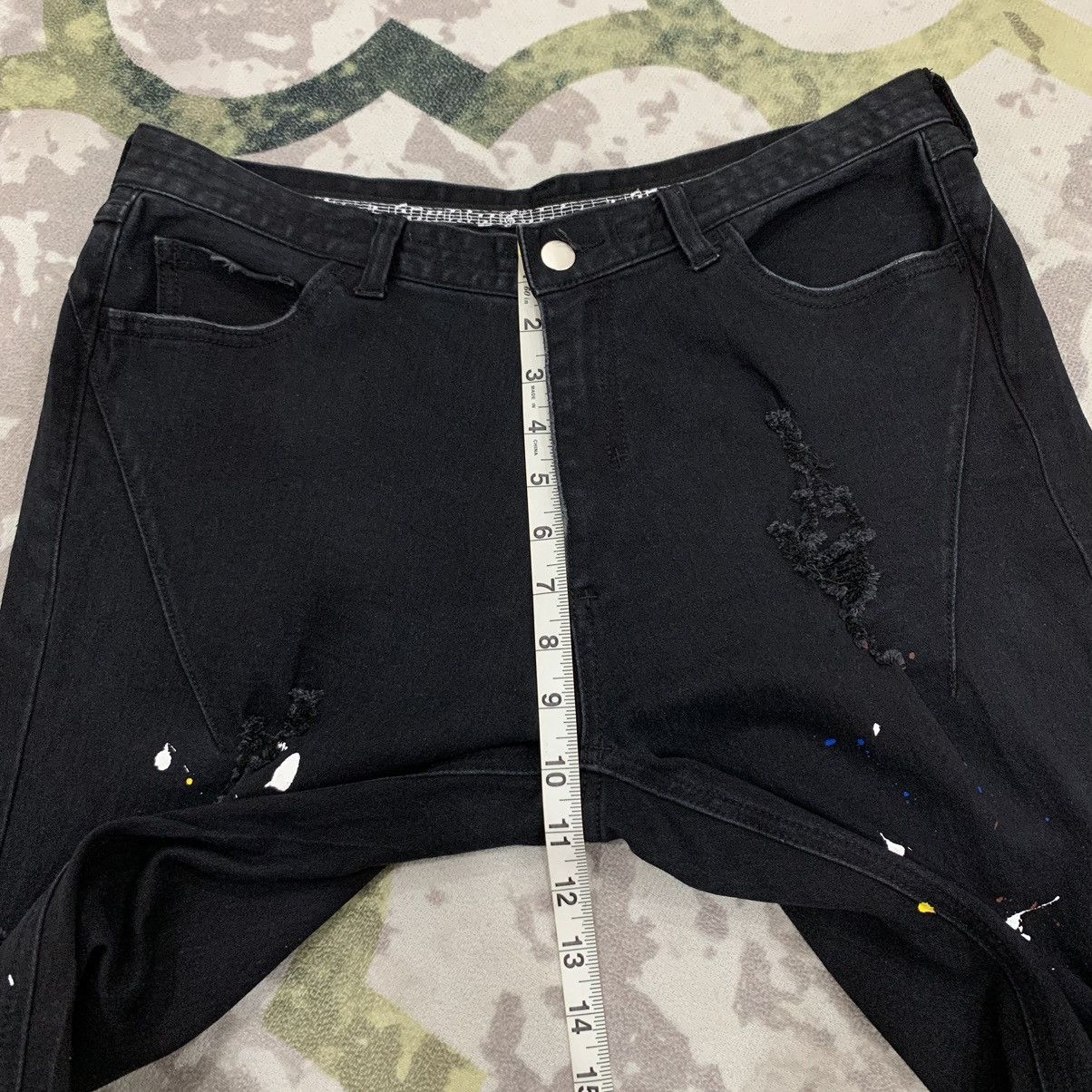 Number (N)ine × Takahiromiyashita The Soloist. Number Nine Painter Jeans Size US 32 / EU 48 - 11 Thumbnail