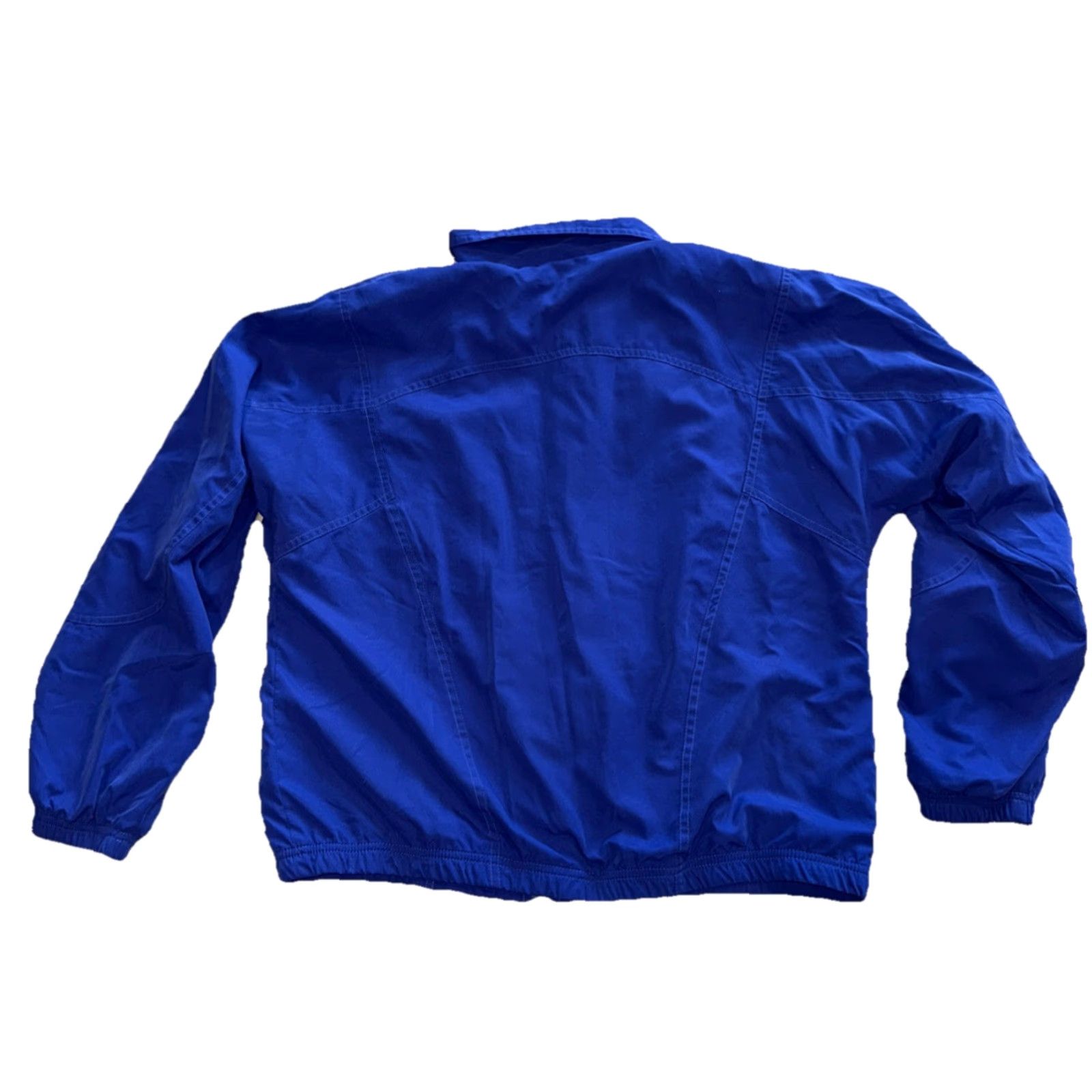Vintage Cricket Lane Jacket Women Medium Vibrant Blue Full Zip Lined Size M / US 6-8 / IT 42-44 - 2 Thumbnail