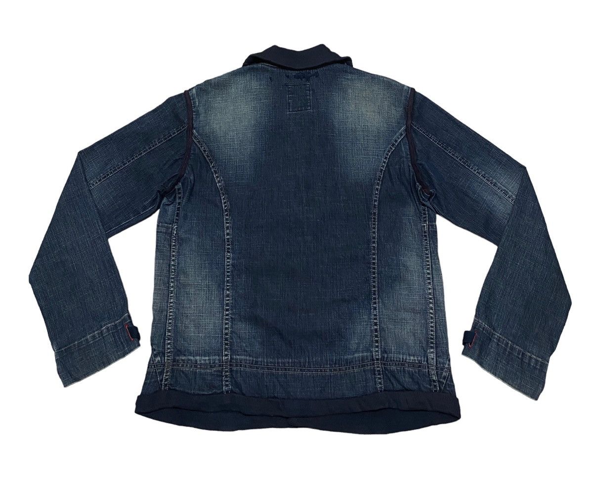 Marithe + Francois Girbaud Rare Vintage Marithe Francois Girbaud Denim Jacket 1990s Size US M / EU 48-50 / 2 - 2 Thumbnail