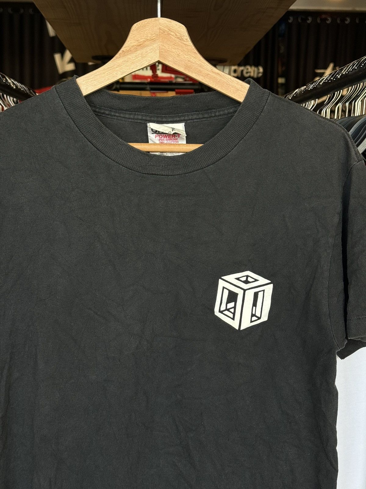 General Research × Japanese Brand × Vintage General Research Cube Skulls Punk Poem Riot Tees Size US S / EU 44-46 / 1 - 2 Thumbnail