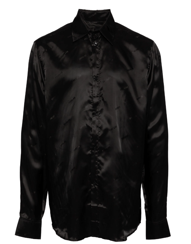 Egon Lab BNWT AW24 EGONLAB LOGO PRINT LONGUE SLEEVE SHIRT L Size US L / EU 52-54 / 3 - 12 Thumbnail