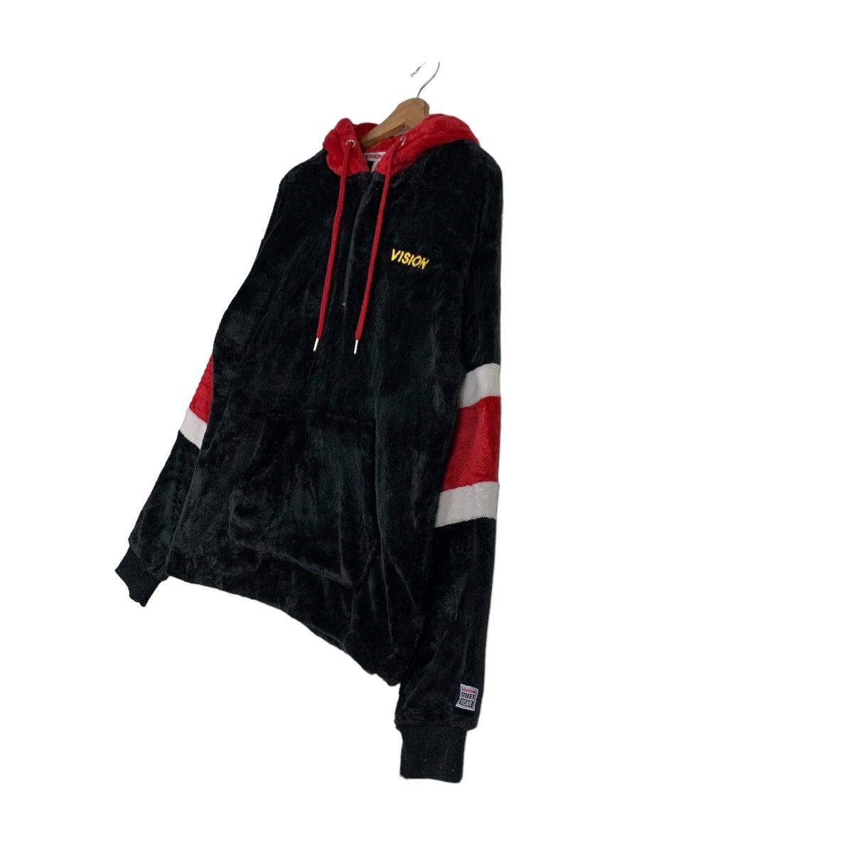 Vision Streetwear VISION STREETWEAR HALF ZIP FLEECE PULLOVER HODDIES #0128-C7 Size US M / EU 48-50 / 2 - 2 Thumbnail
