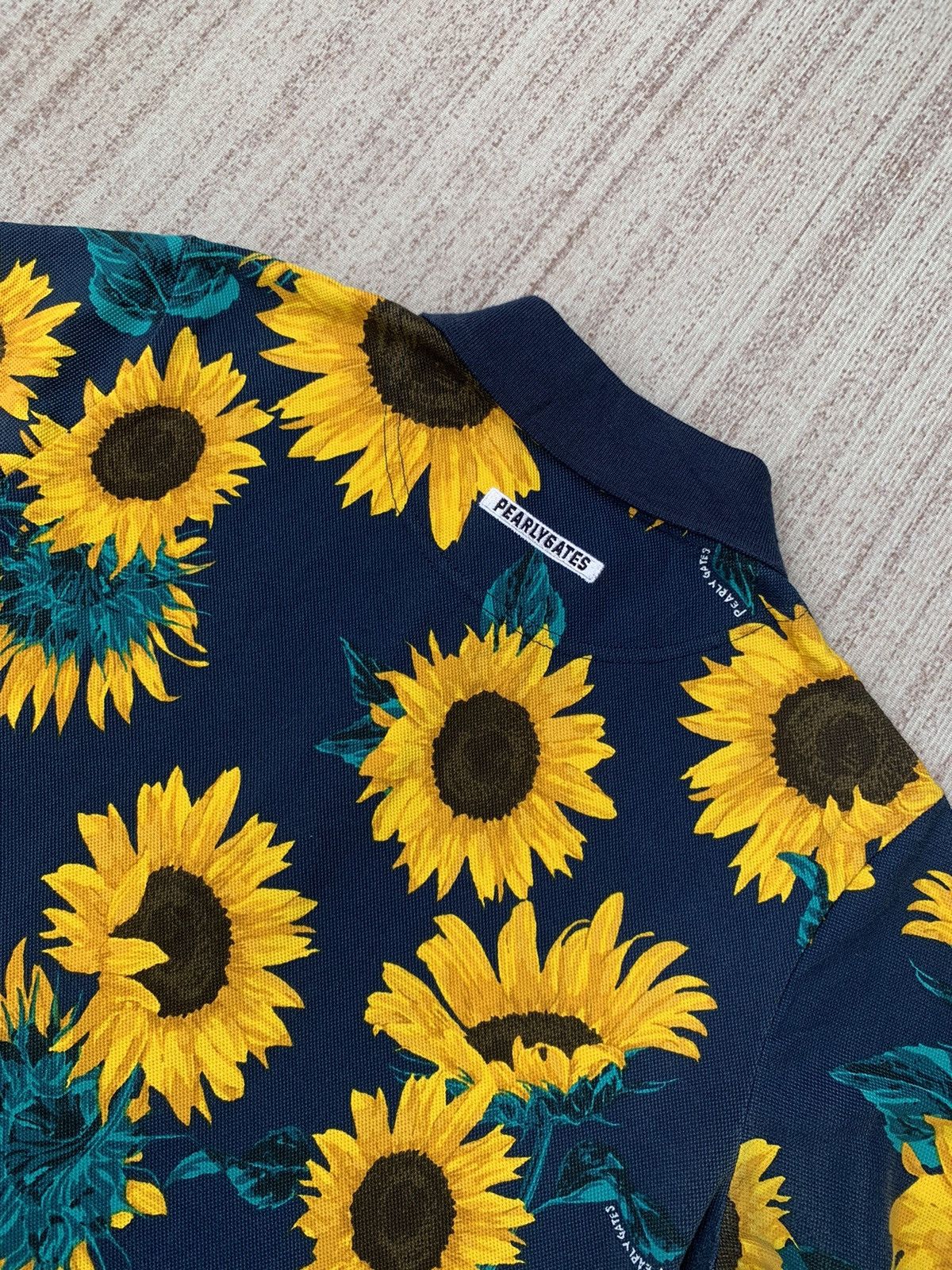 Other Pearly Gates Golf Sunflower Polo Shirt Size M / US 6-8 / IT 42-44 - 8 Thumbnail