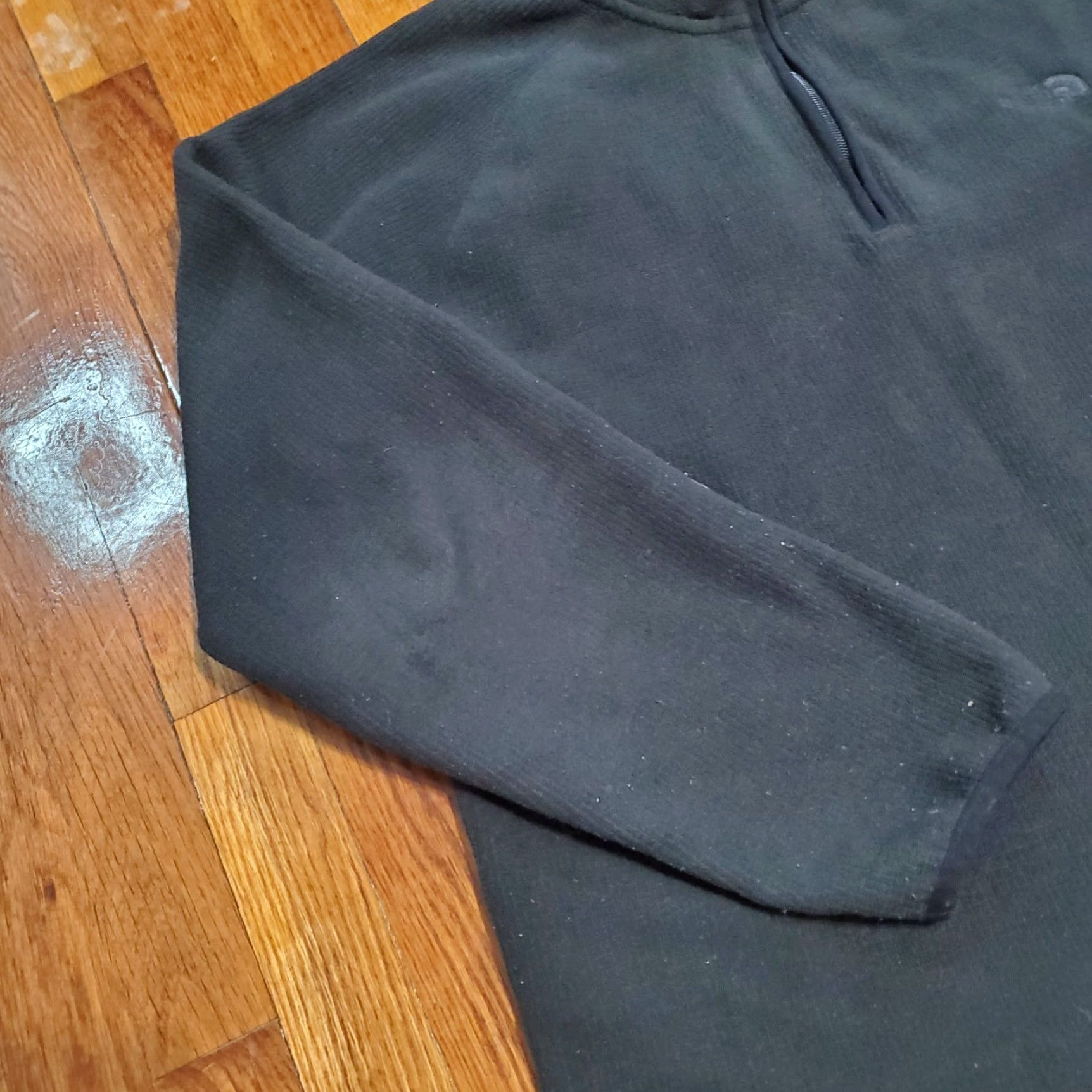 The North Face The North Face Pullover Fleece 1/4 Zip Black Jacket Men L Size US L / EU 52-54 / 3 - 2 Thumbnail