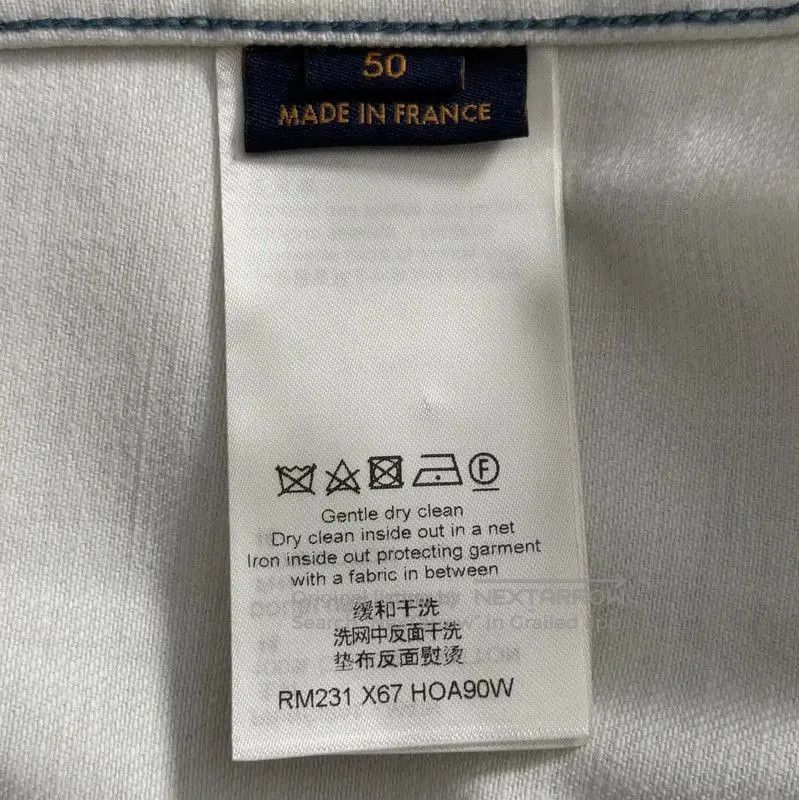 Louis Vuitton Louis Vuitton Men's White Cotton Jacket . Size US L / EU 52-54 / 3 - 4 Thumbnail