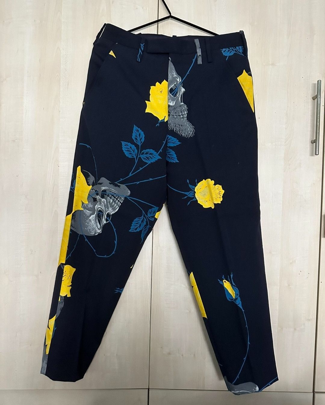 Yohji Yamamoto Yohji Yamamoto 14aw Skull Rose Suit-2505 Size 34S - 4 Thumbnail