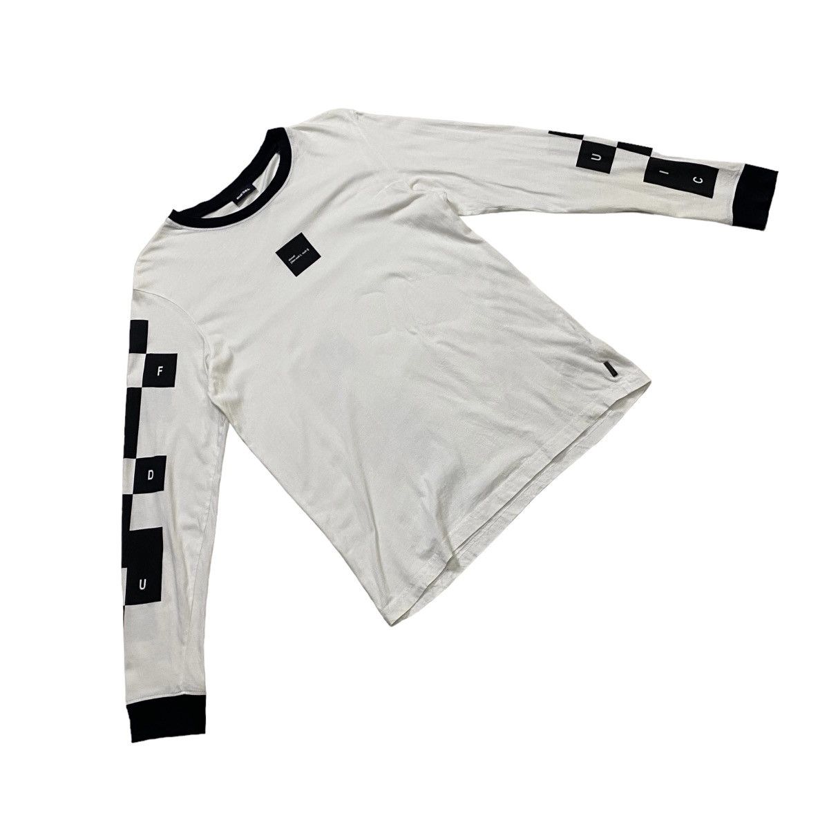 Diesel Diesel find your music long sleeve tee Size US S / EU 44-46 / 1 - 5 Thumbnail