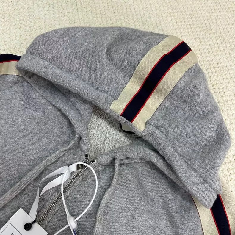 Gucci Gucci Classic striped logo hooded jacket Size US M / EU 48-50 / 2 - 2 Thumbnail