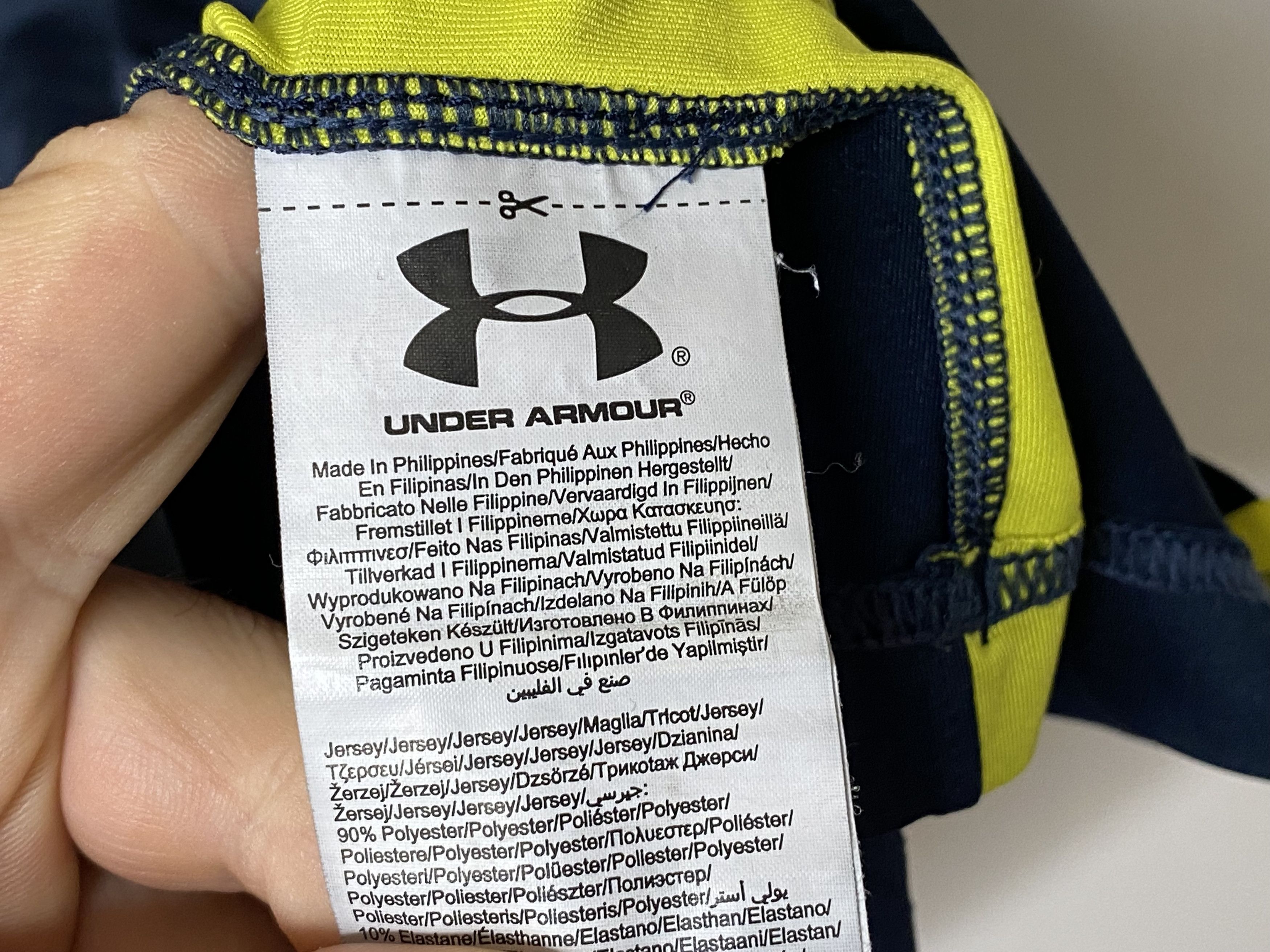 UEFA × Under Armour TOTTENHAM HOTSPUR 2015 TRAINING FOOTBALL SHIRT SOCCER JERSEY Size US XL / EU 56 / 4 - 6 Thumbnail
