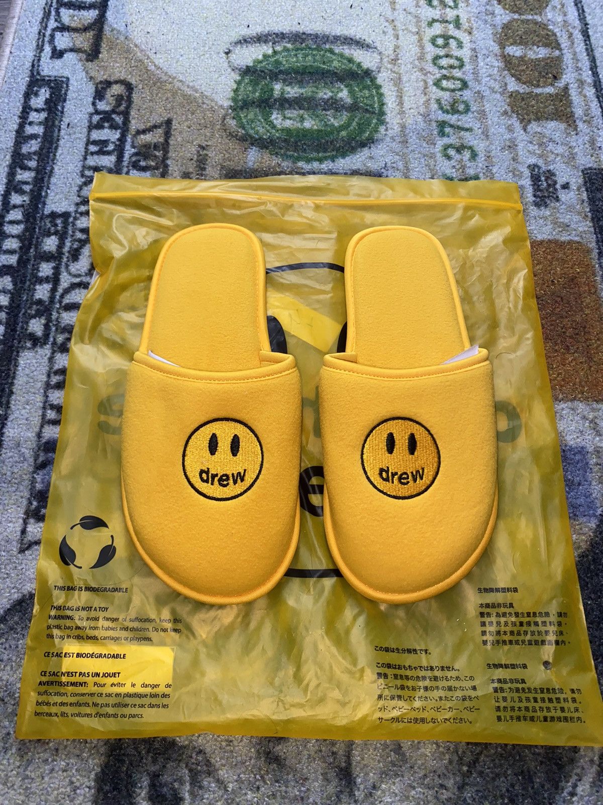 Drew House × Justin Bieber Justin Bieber x Drew House Mascot Slippers SMALL MEDIUM Size US 8 / EU 41 - 1 Thumbnail