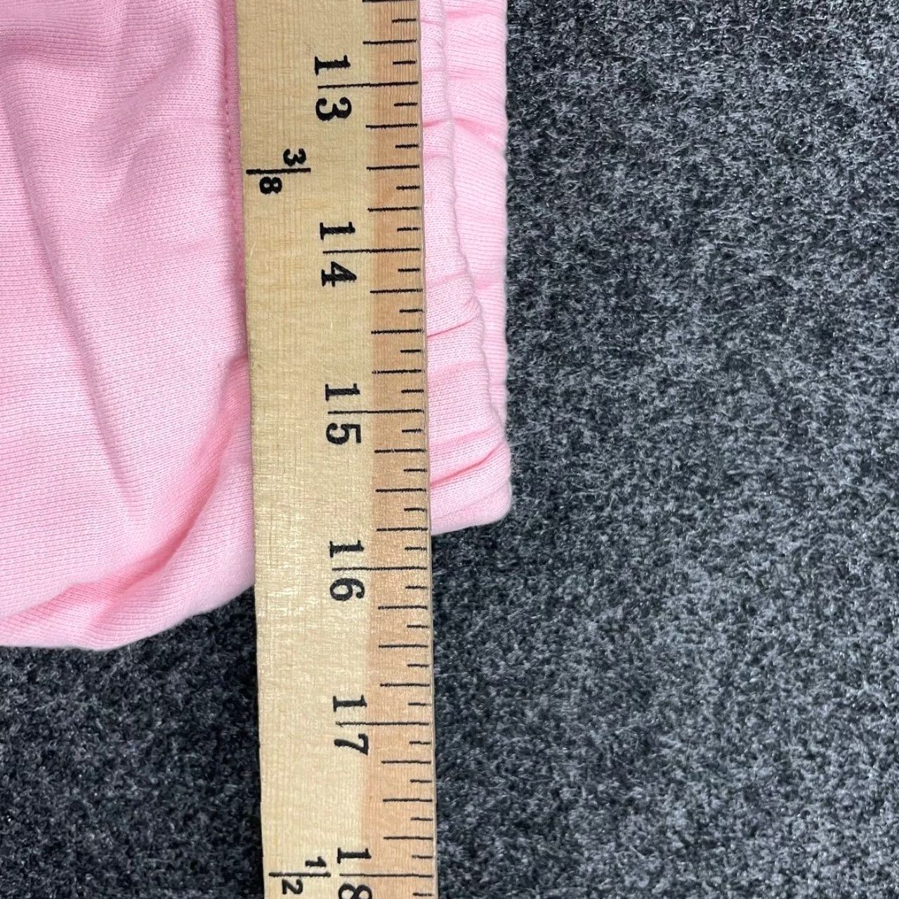 KHY Fleece Sweatpants Women Pink M Straight Leg Casual Pull On Regular Size M