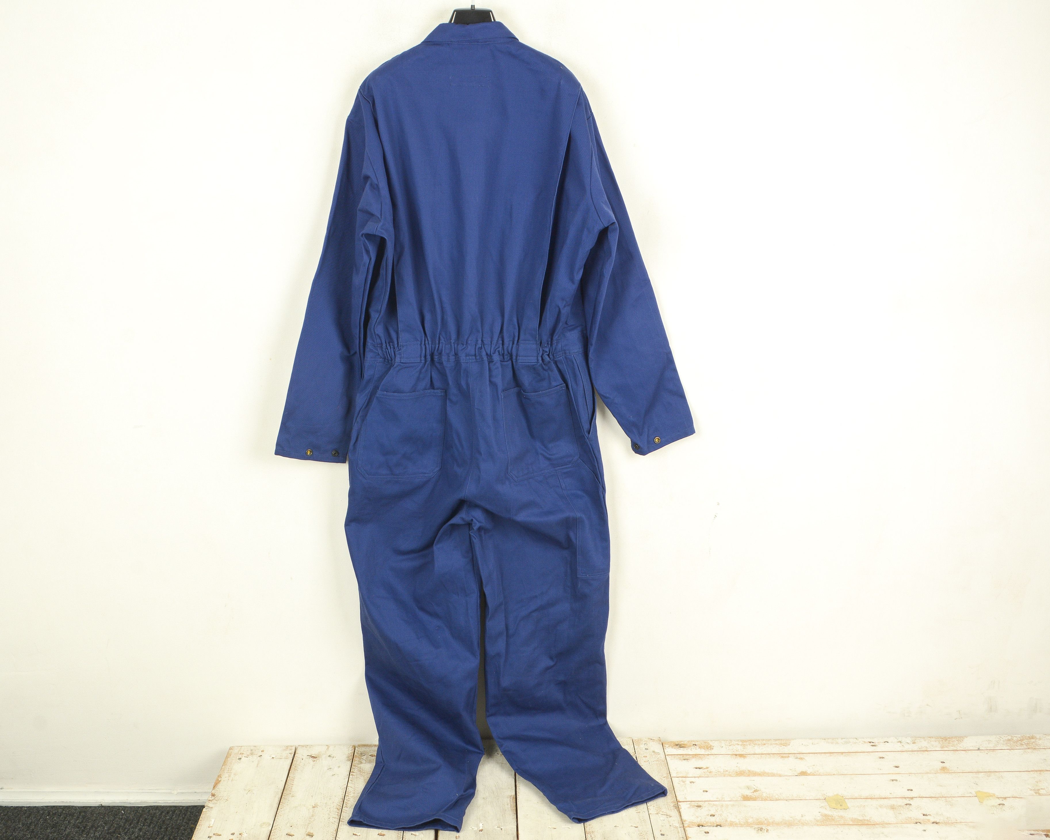 Vintage Wenaas Workwear Mens M Jumpsuit Boilersuit Coverall Chore Size US 36 / EU 52 - 10 Thumbnail