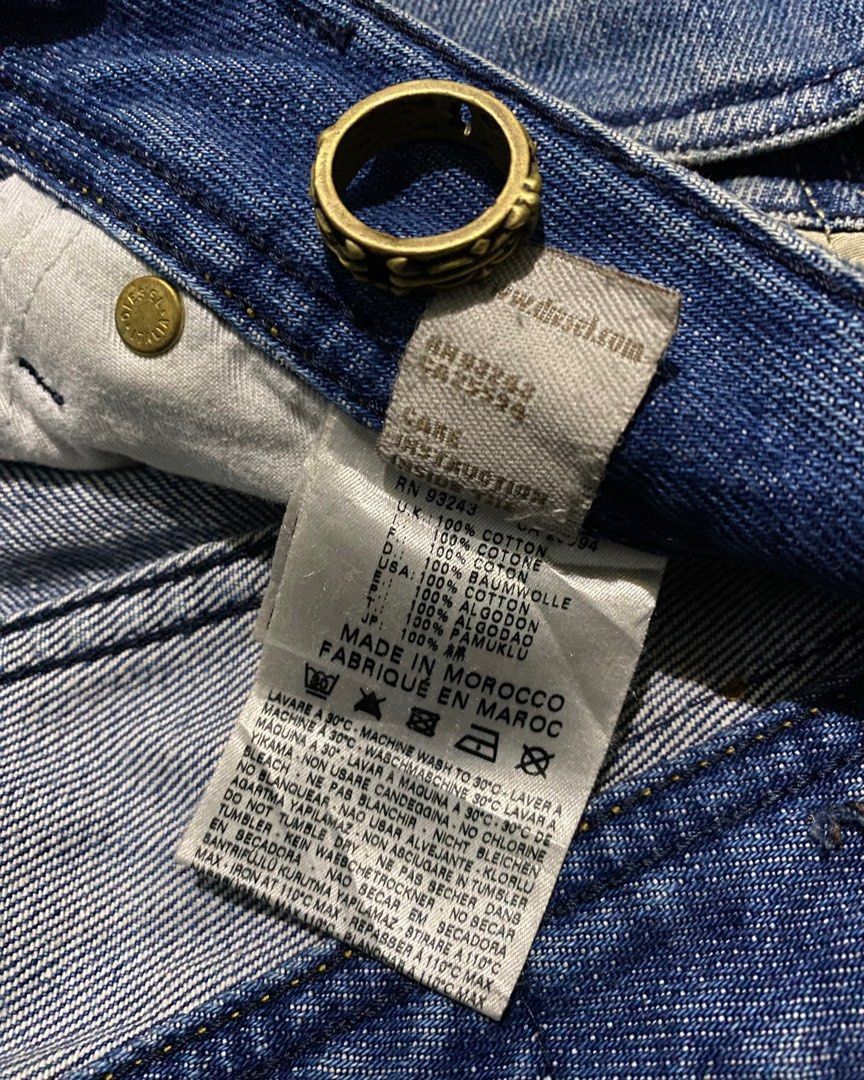 If Six Was Nine × Japanese Brand × Le Grande Bleu (L.G.B.) Vintage Diesel Flare fading denim Size US 28 / EU 44 - 5 Thumbnail