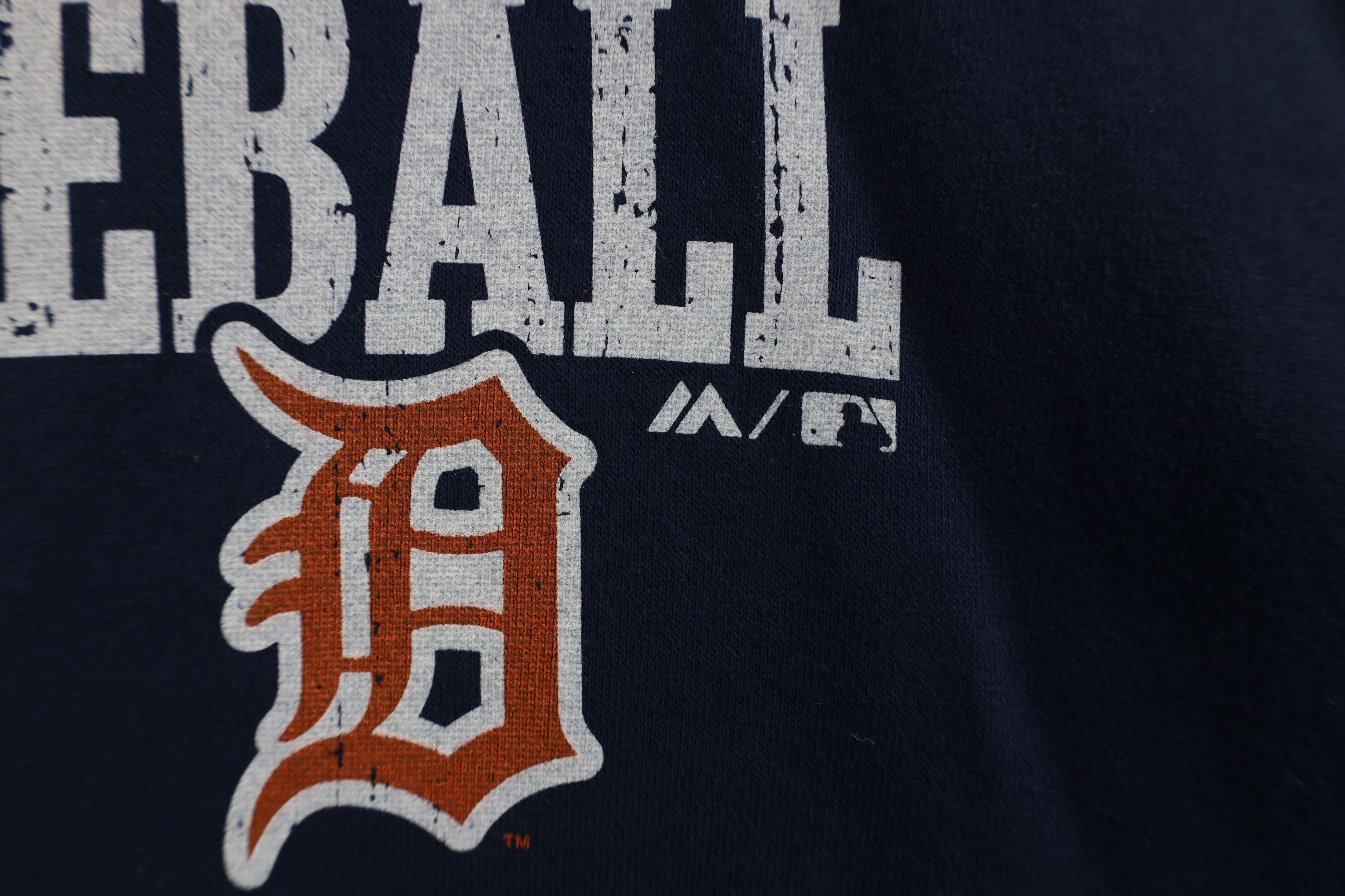 Majestic Vintage Majestic Detroit Tigers Baseball Hoodie Sweatshirt Size US XL / EU 56 / 4 - 5 Thumbnail