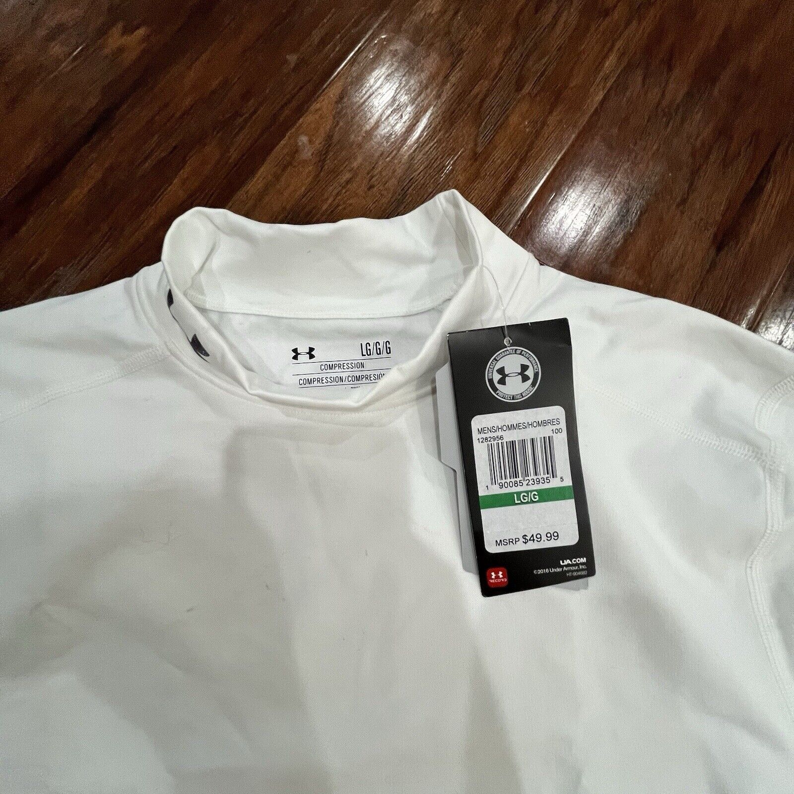 Under Armour Under Armour Mens Compression Long Sleeve Mock Shirt LARGE Size US L / EU 52-54 / 3 - 3 Thumbnail