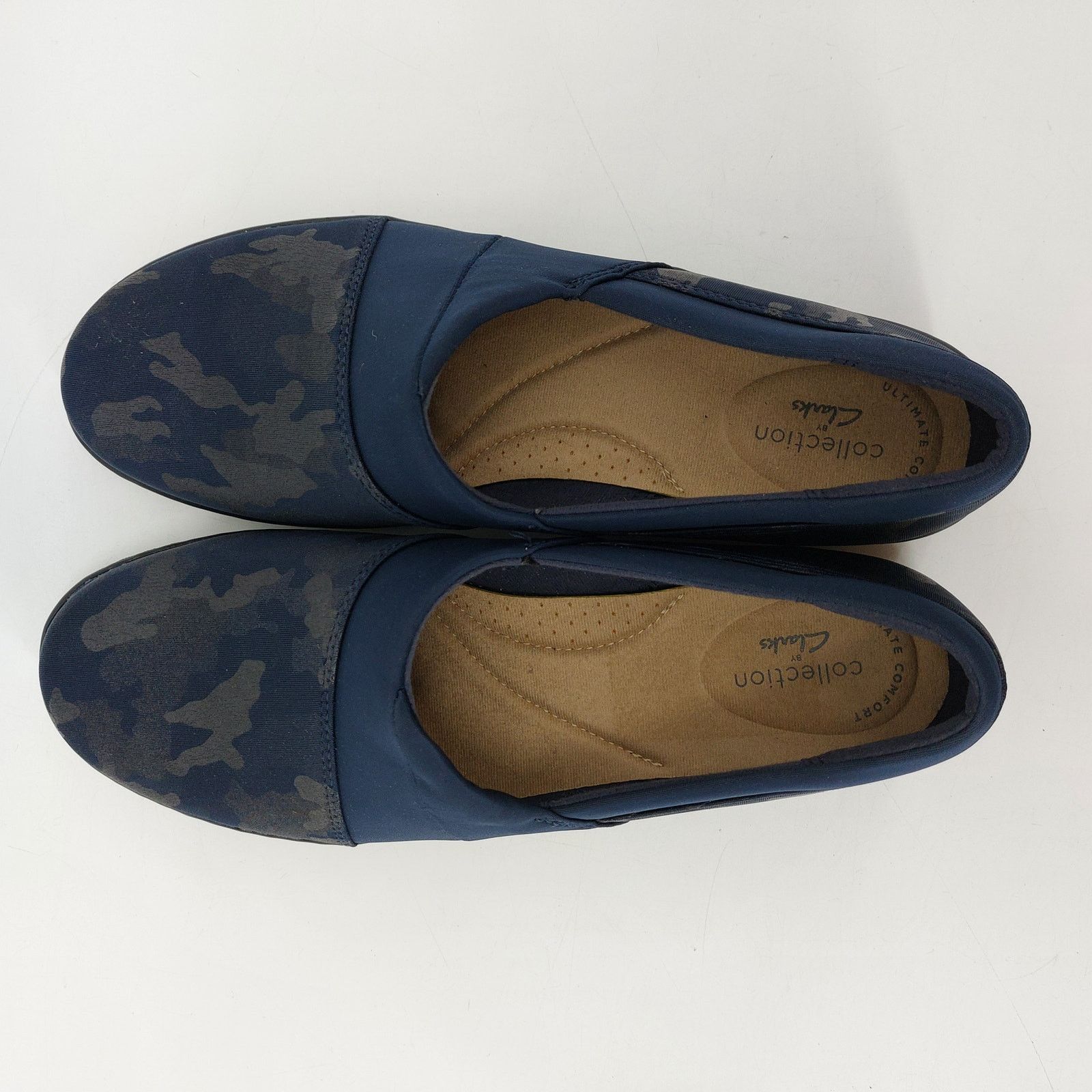 Clarks Clarks Cora Heather Interest Camo Navy Blue Loafers Size 8 Size US 8 / IT 38 - 11 Thumbnail