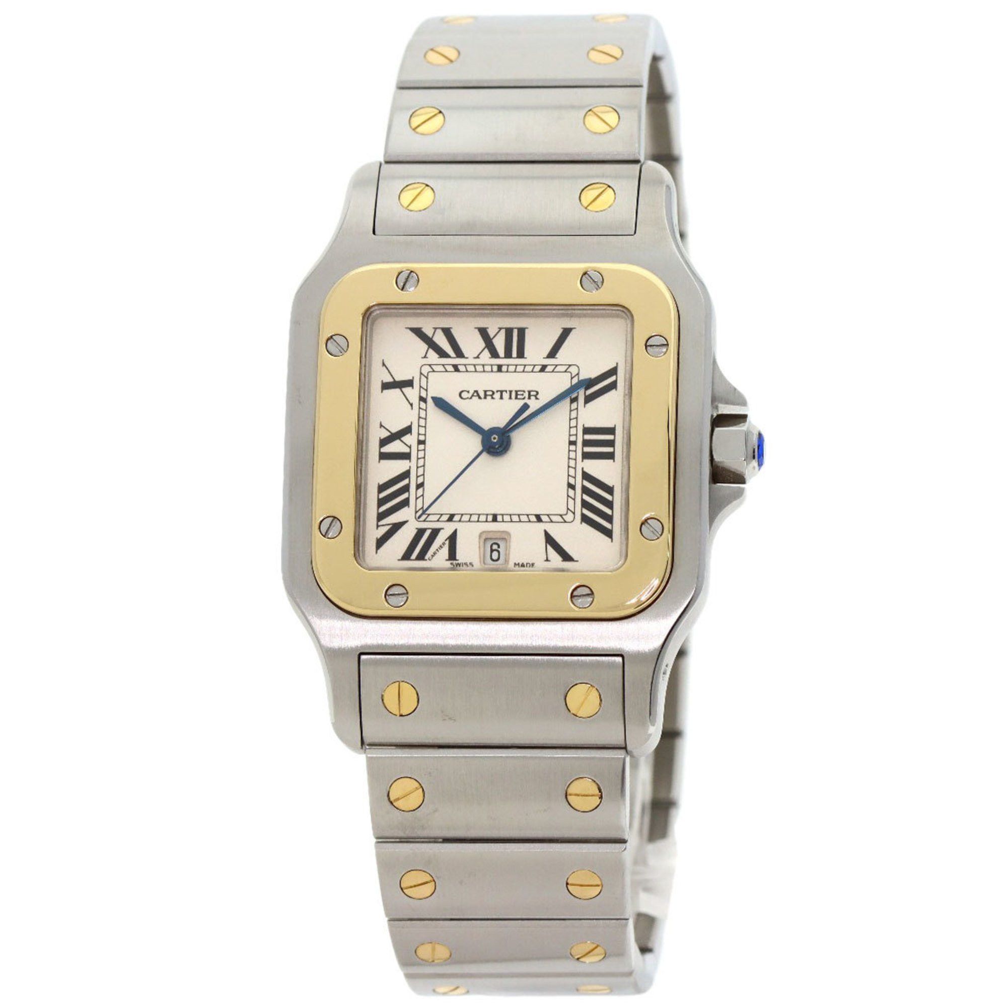 Cartier Cartier W20011C4 Santos Galbe LM Watch Stainless Steel SSxK18YG Men's CARTIER Size ONE SIZE - 1 Thumbnail