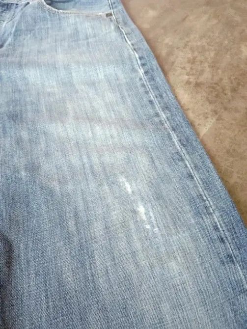 Levi's Vintage Levis 501 Washed Straight Leg Distressed Jeans 34x32 Size US 34 / EU 50 - 8 Thumbnail