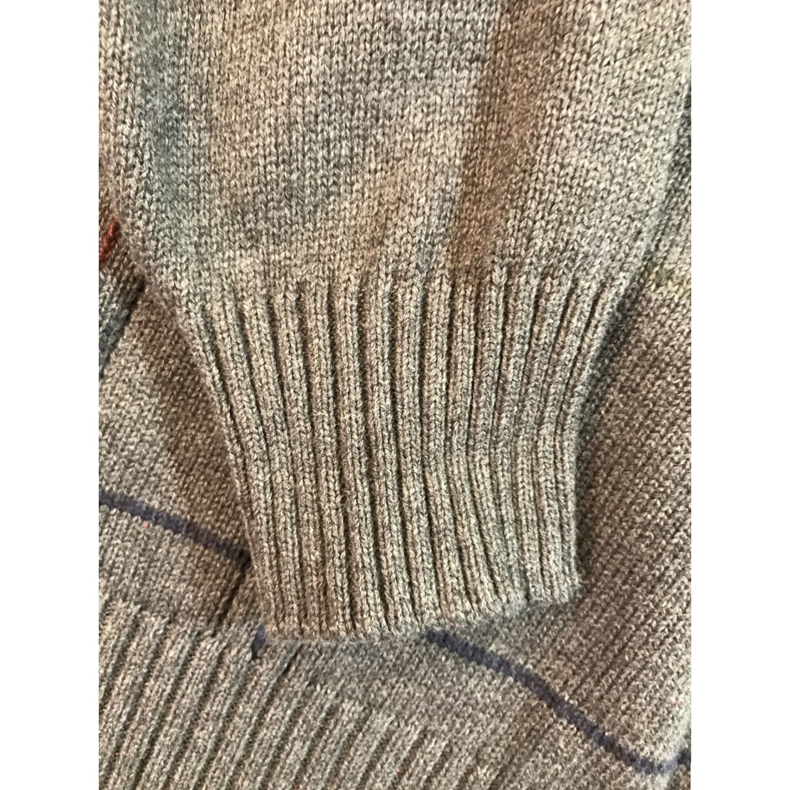 Dockers DOCKERS Mens Sweater Long Sleeve Crewneck Pullover Shirt Gray L Geometric Knit Multicolor Cotton Logo Casual Classic Hipster Modern Preppy Golf Size US L / EU 52-54 / 3 - 5 Thumbnail