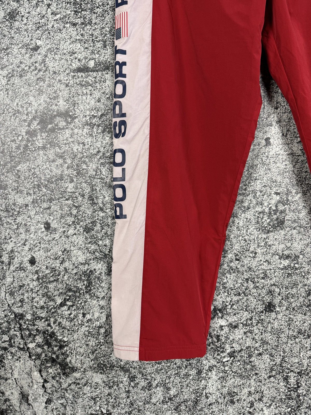 Ralph Lauren Polo Sport Ralph Lauren Track Pants Side Tape Logo Size M-L Size US 34 / EU 50 - 4 Thumbnail