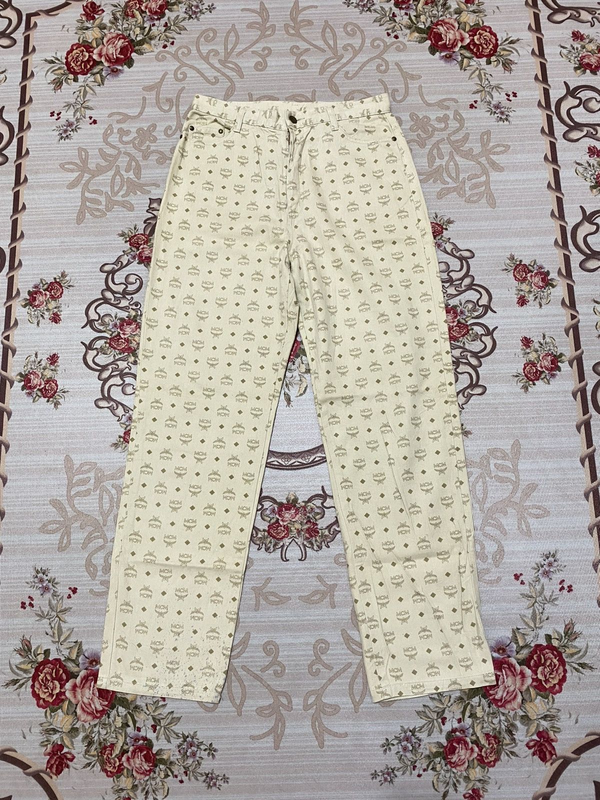 MCM MCM Monogram Jeans Denim Size 29" - 1 Thumbnail
