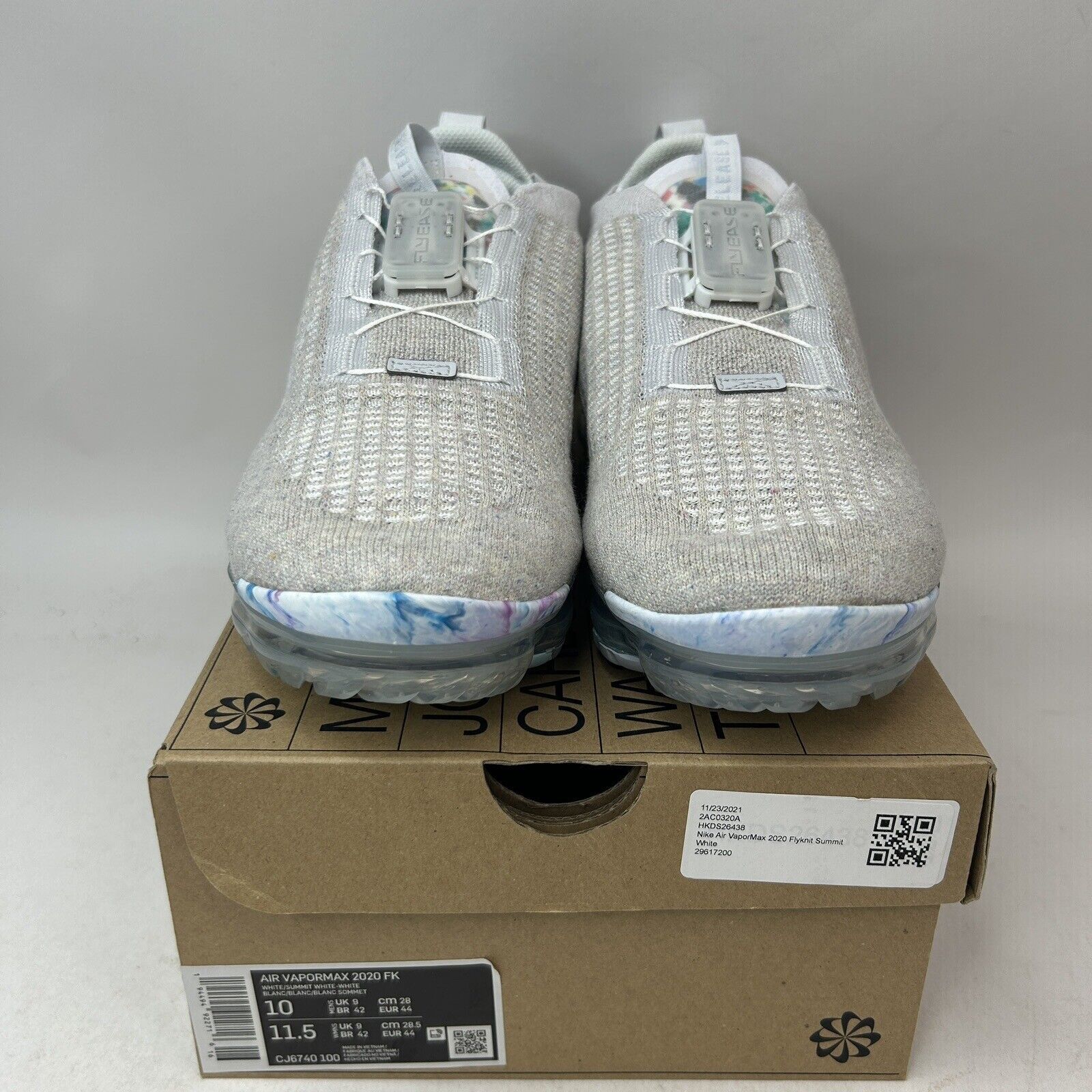 Nike Nike Air Vapormax Flyknit 2020 “Summit White” 2024 Size US 10 / EU 43 - 2 Thumbnail