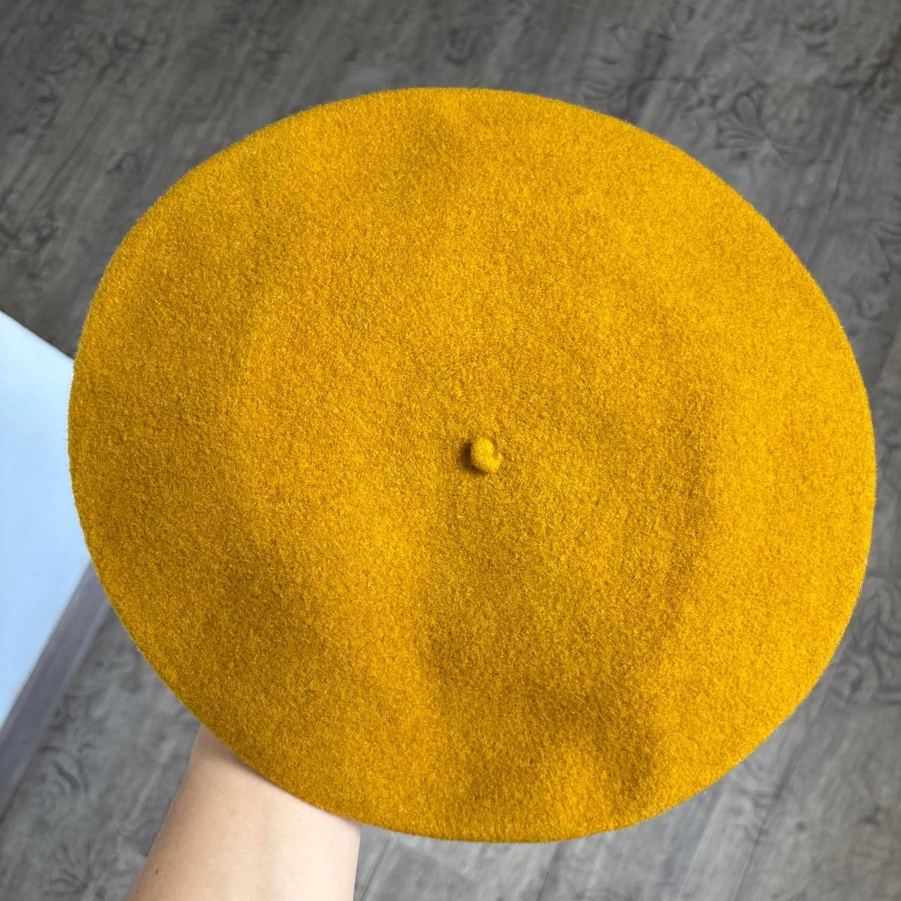 Other Pierre Laulhere PARIS Wool Beret Mustang Yellow Unisex Hat Size ONE SIZE - 2 Thumbnail