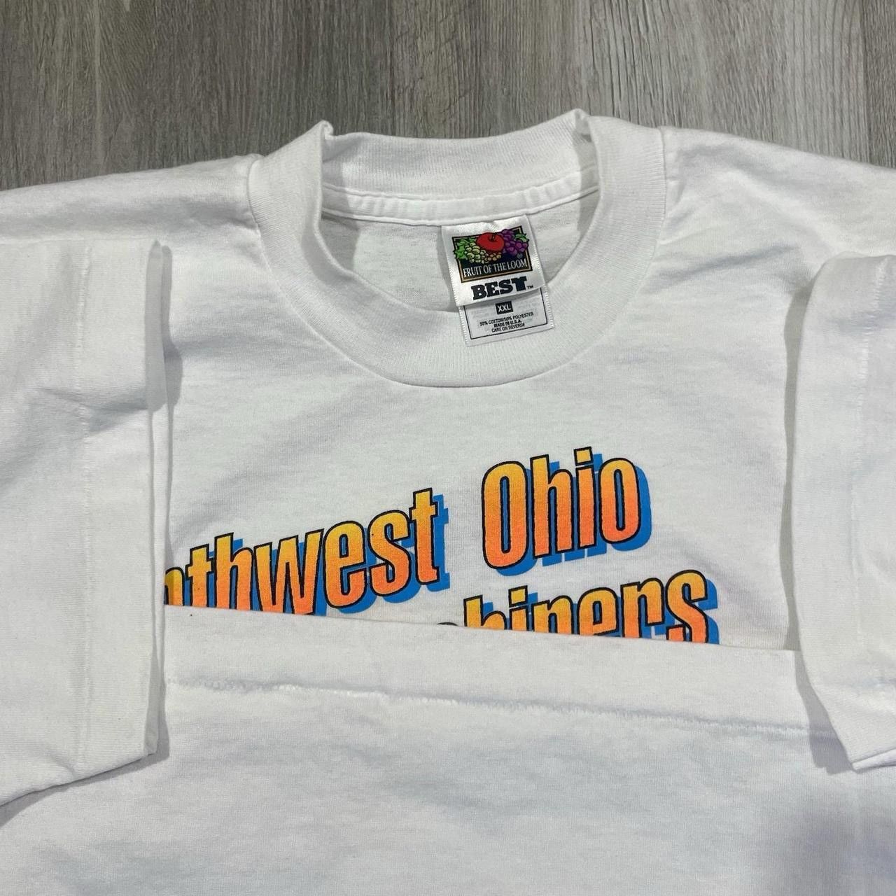 Vintage Vintage 1997 Northwest Ohio Street Machiners Racing T-Shirt Size US XL / EU 56 / 4 - 6 Thumbnail